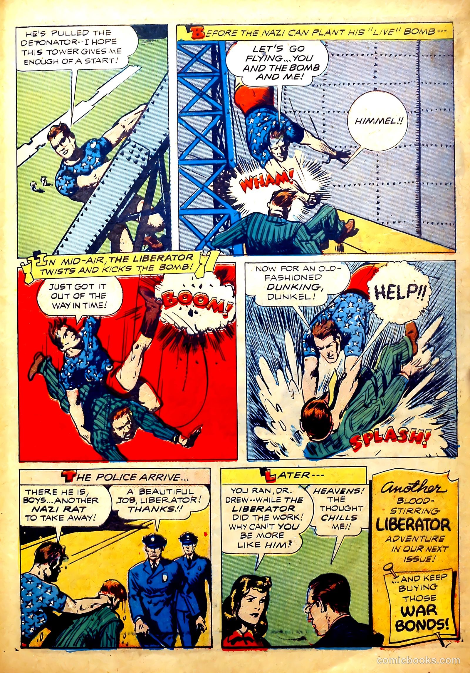 Exciting Comics #2 (29) (1943) — page 49 of 60