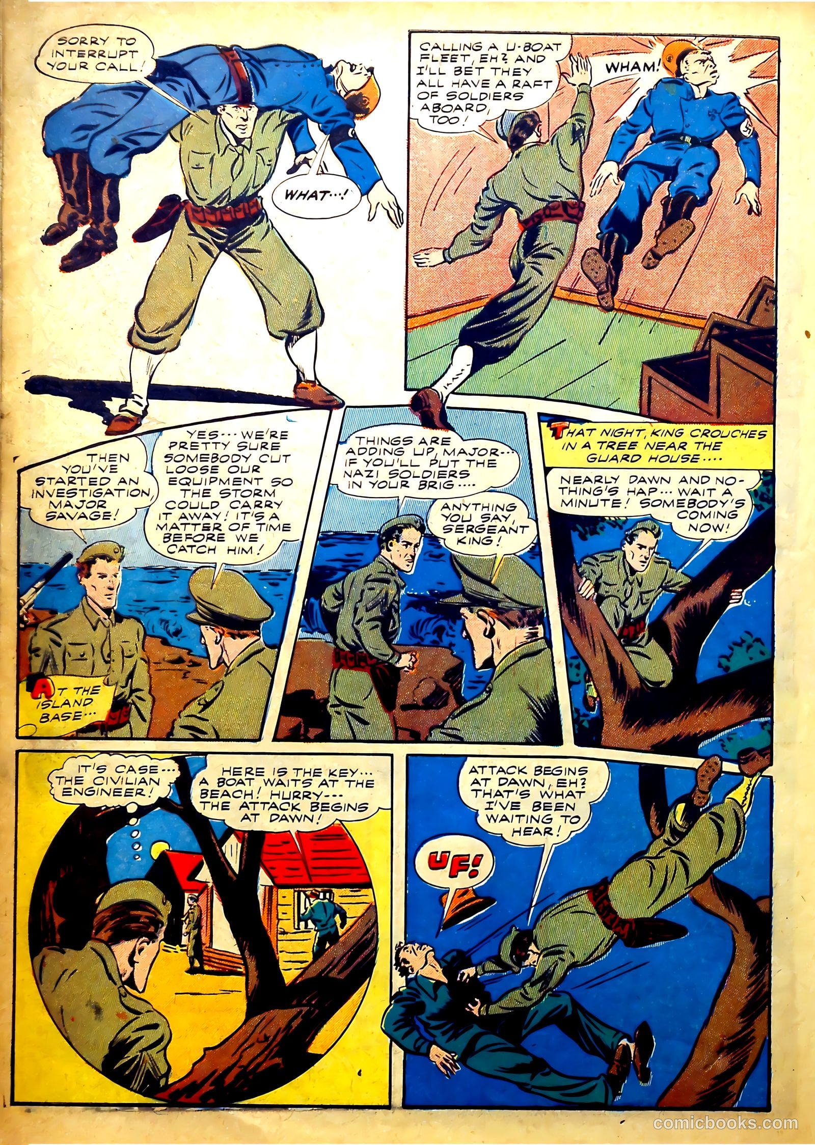 Exciting Comics #2 (29) (1943) — page 54 of 60