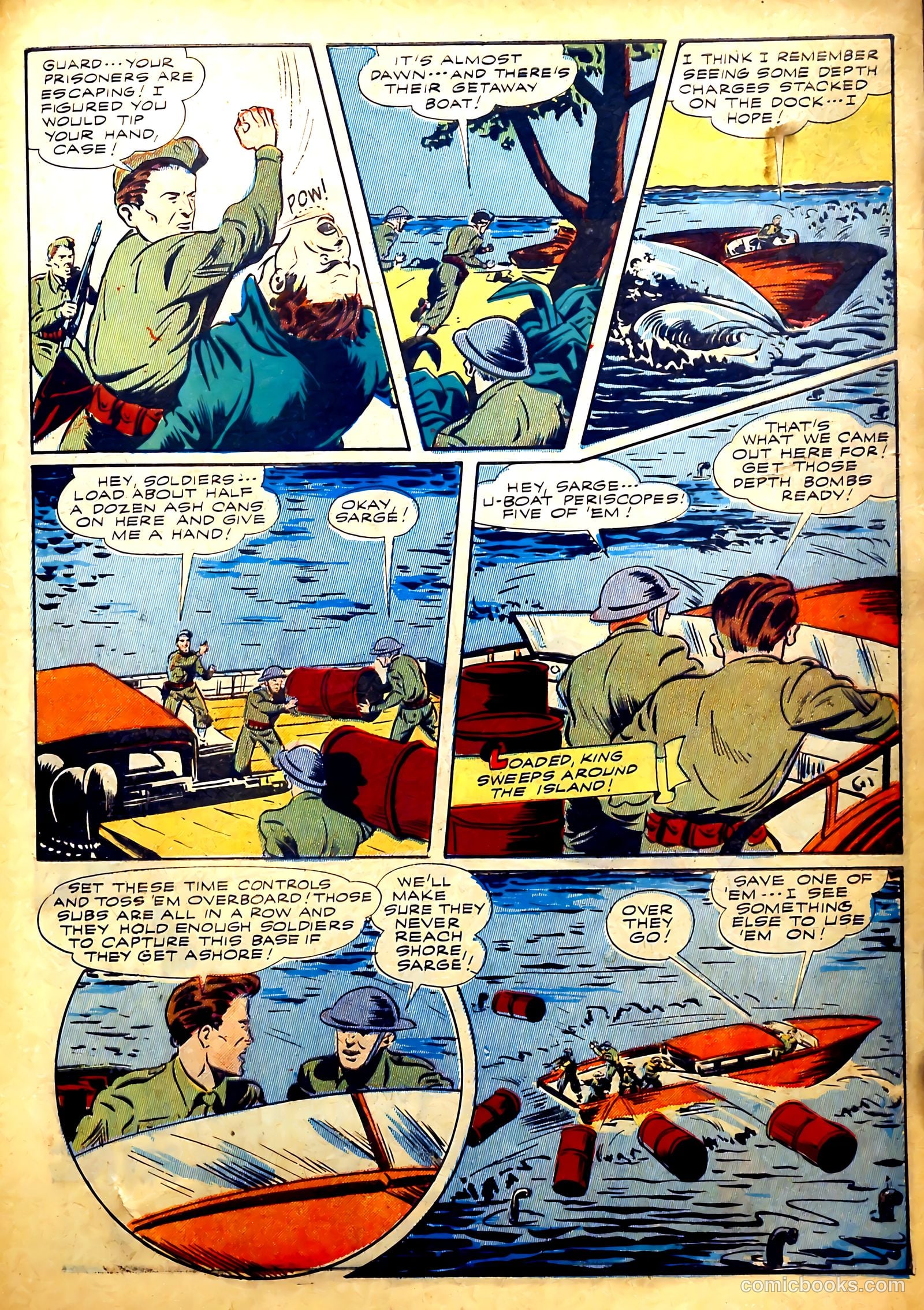 Exciting Comics #2 (29) (1943) — page 55 of 60