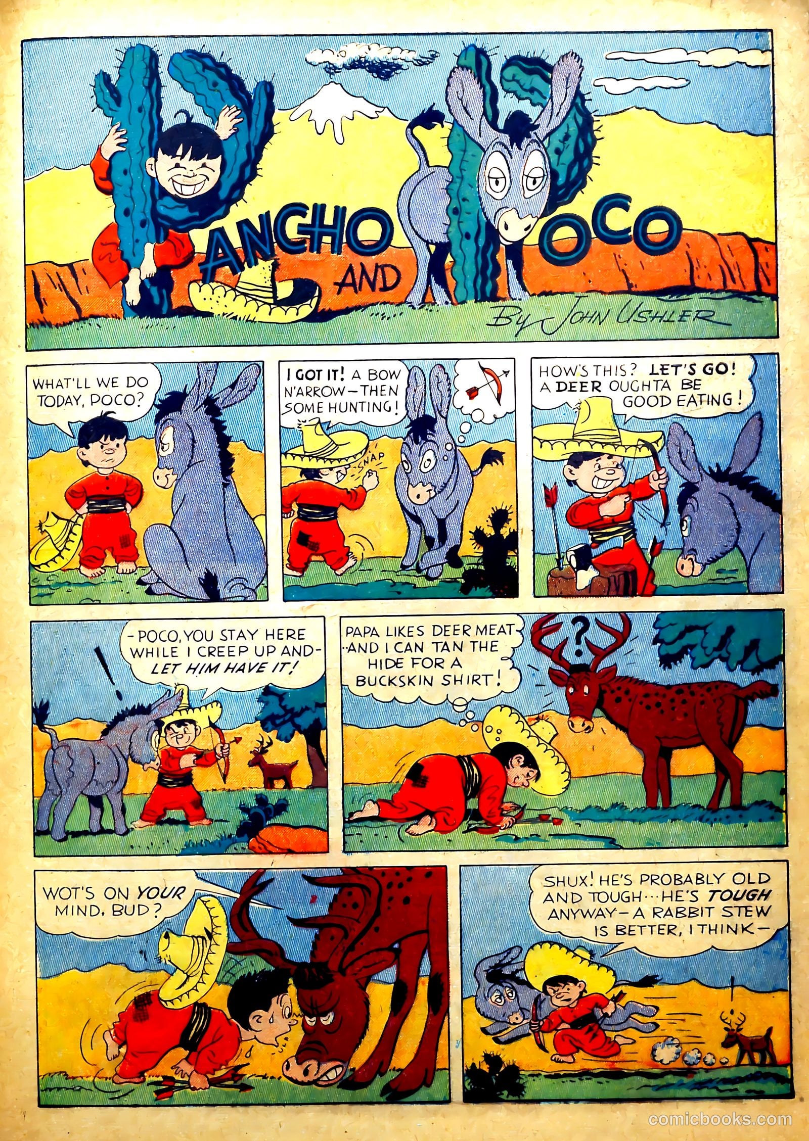 Exciting Comics #2 (29) (1943) — page 57 of 60