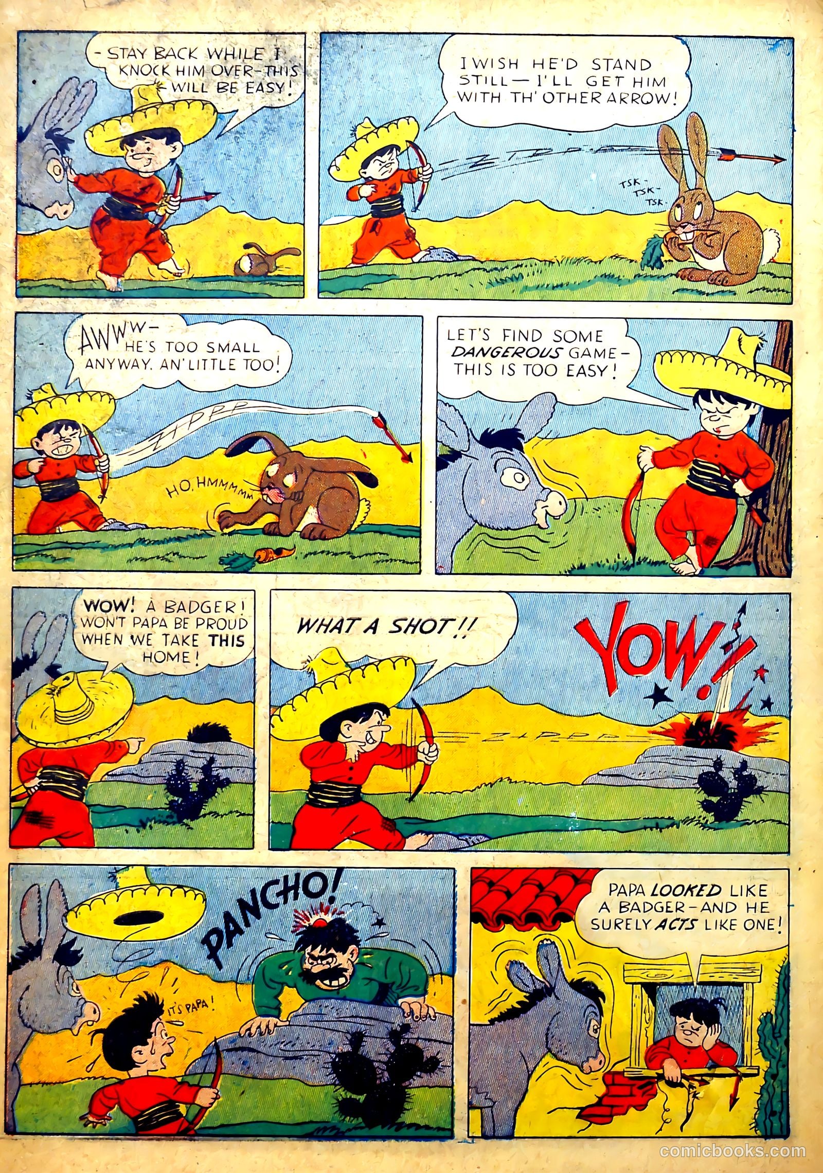 Exciting Comics #2 (29) (1943) — page 58 of 60