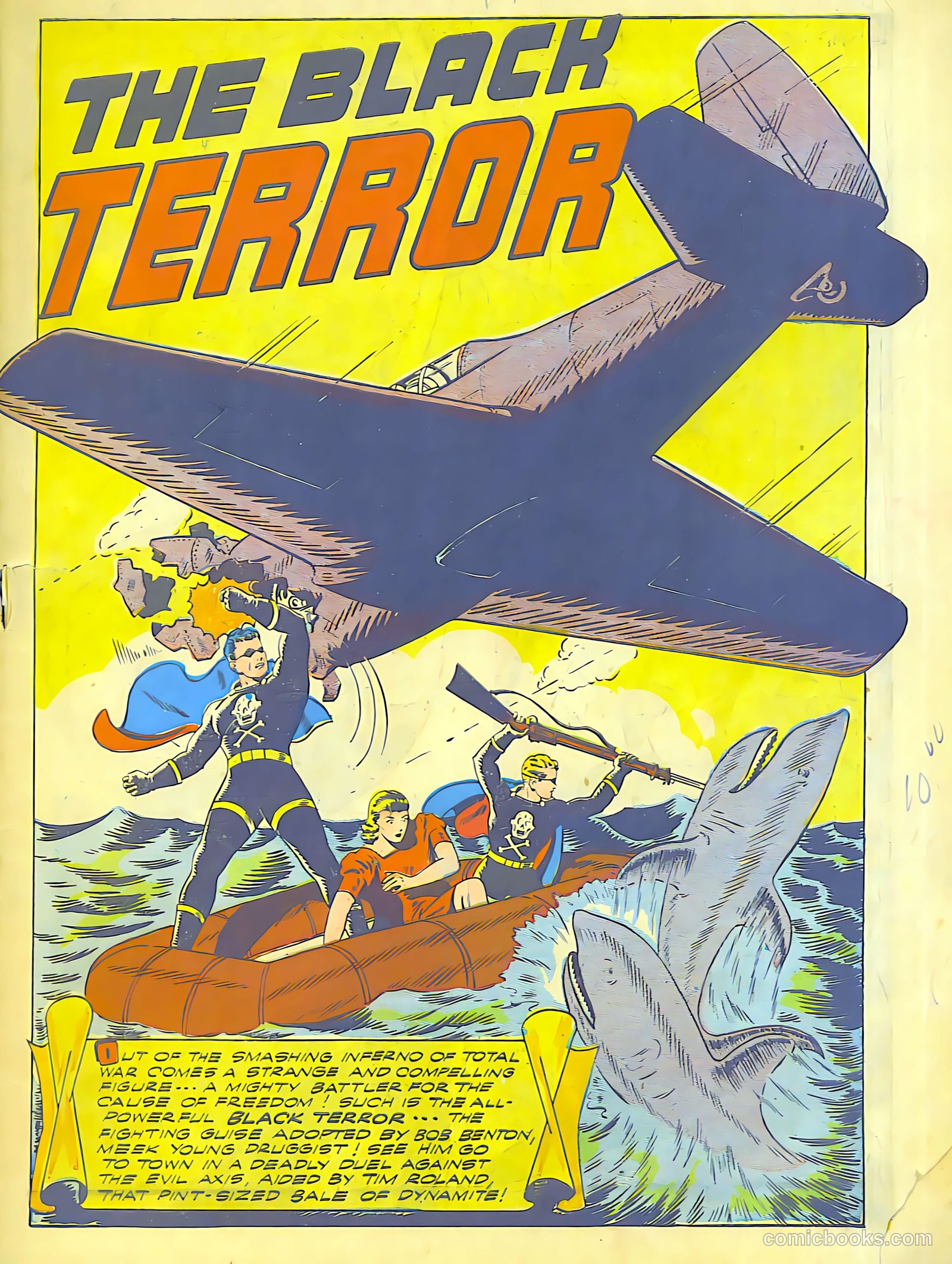 Exciting Comics #28 (1943) — page 2 of 54