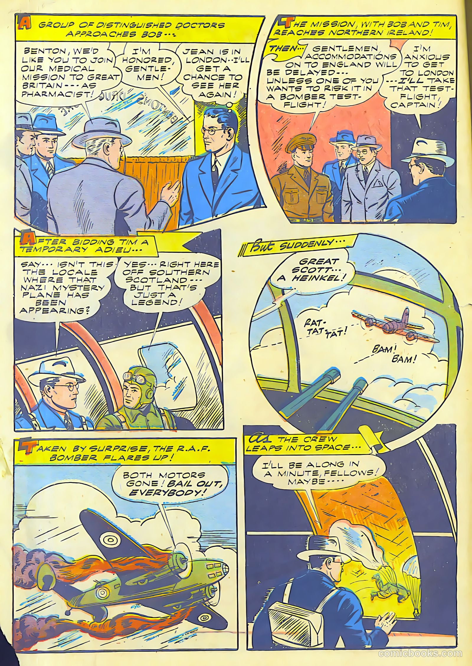 Exciting Comics #28 (1943) — page 3 of 54