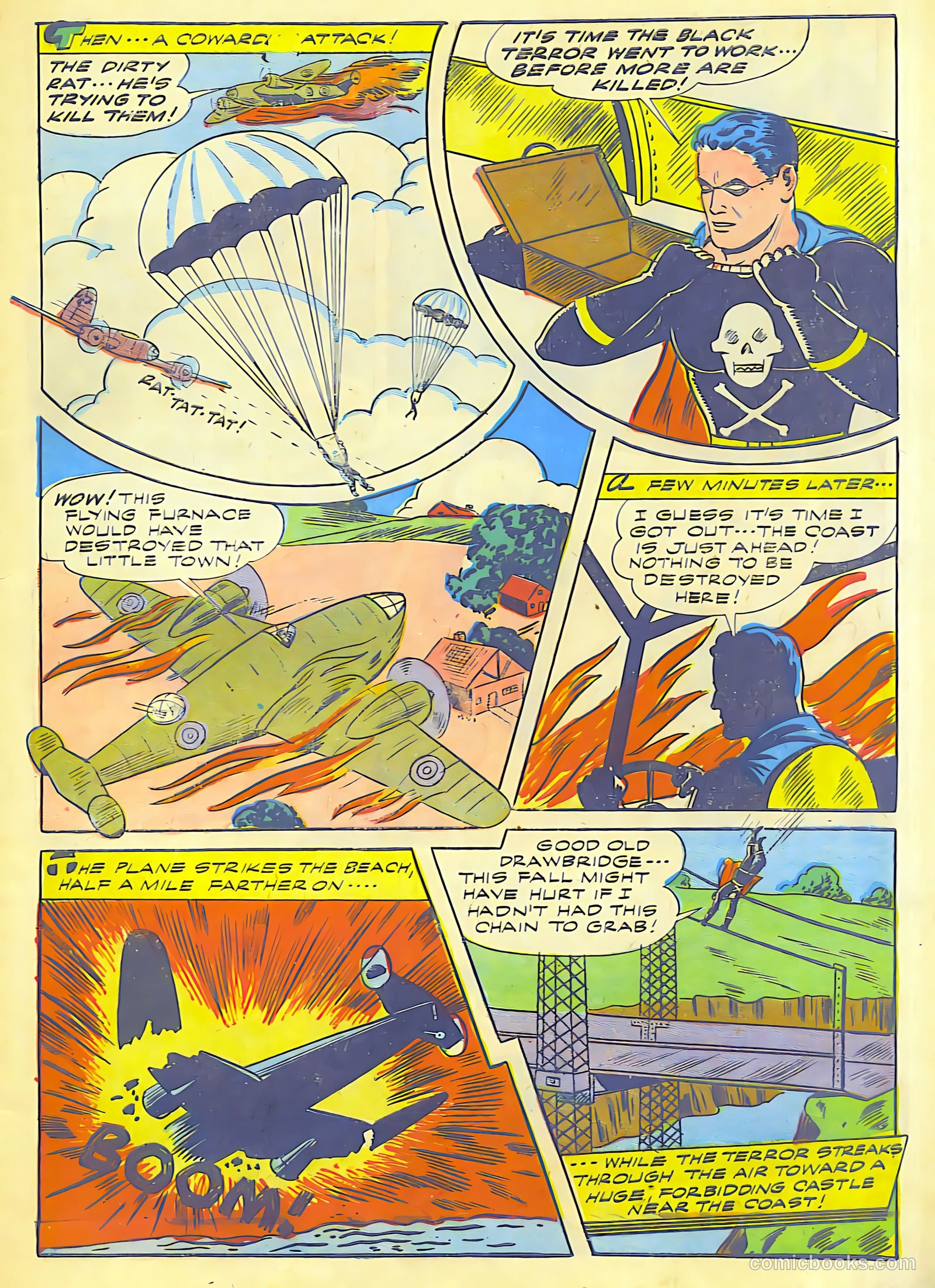 Exciting Comics #28 (1943) — page 4 of 54