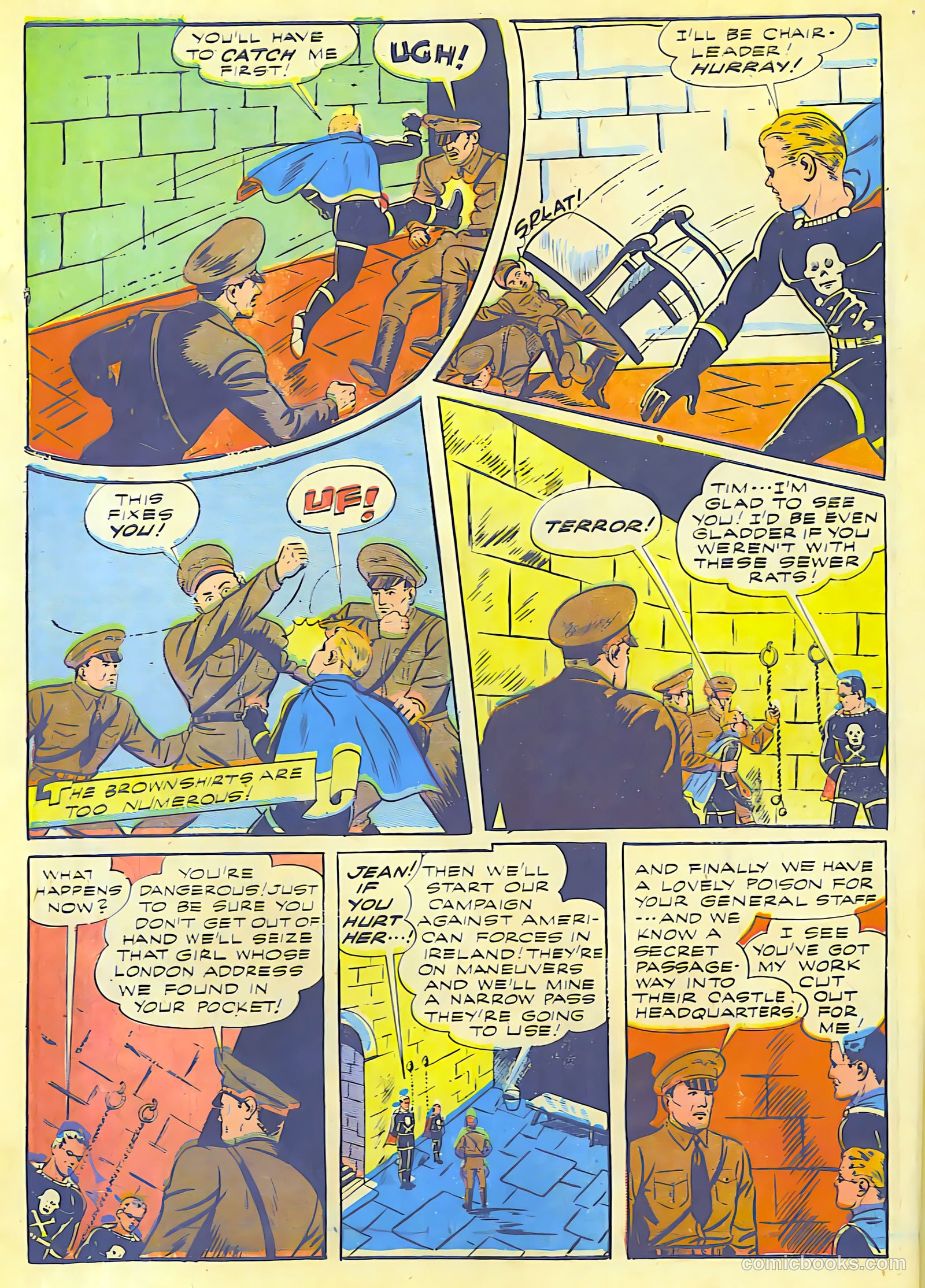 Exciting Comics #28 (1943) — page 7 of 54