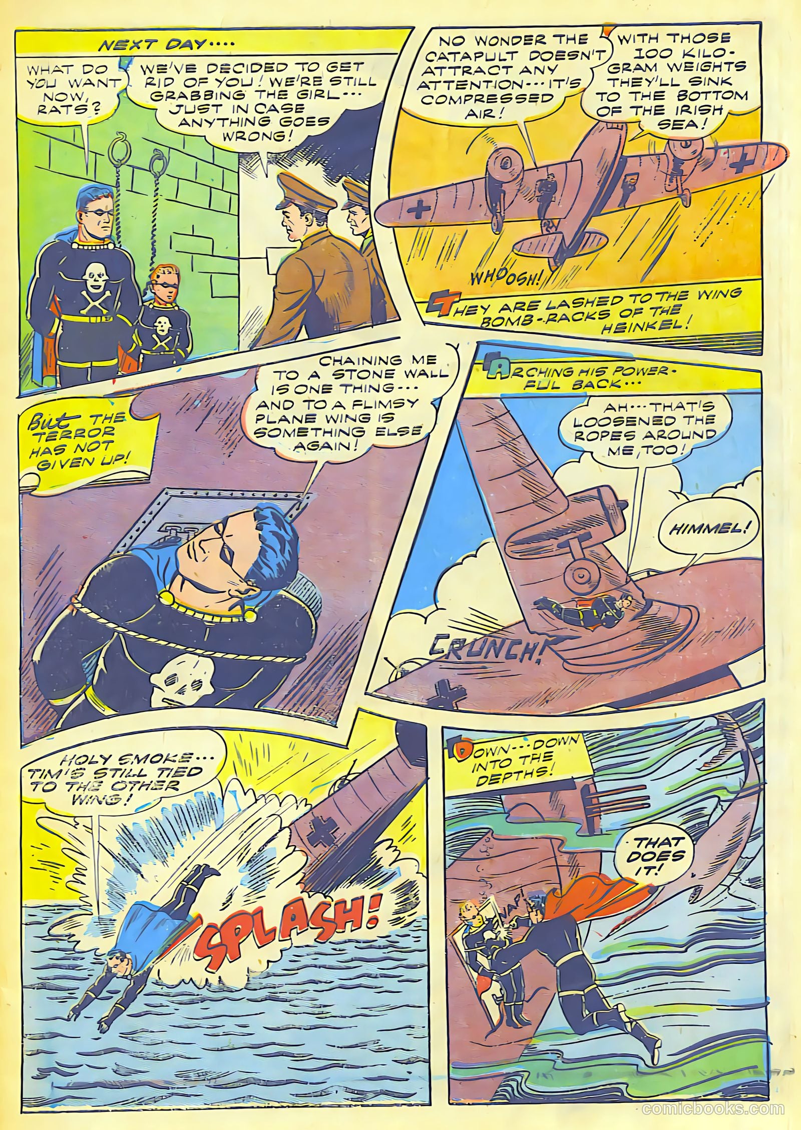 Exciting Comics #28 (1943) — page 8 of 54