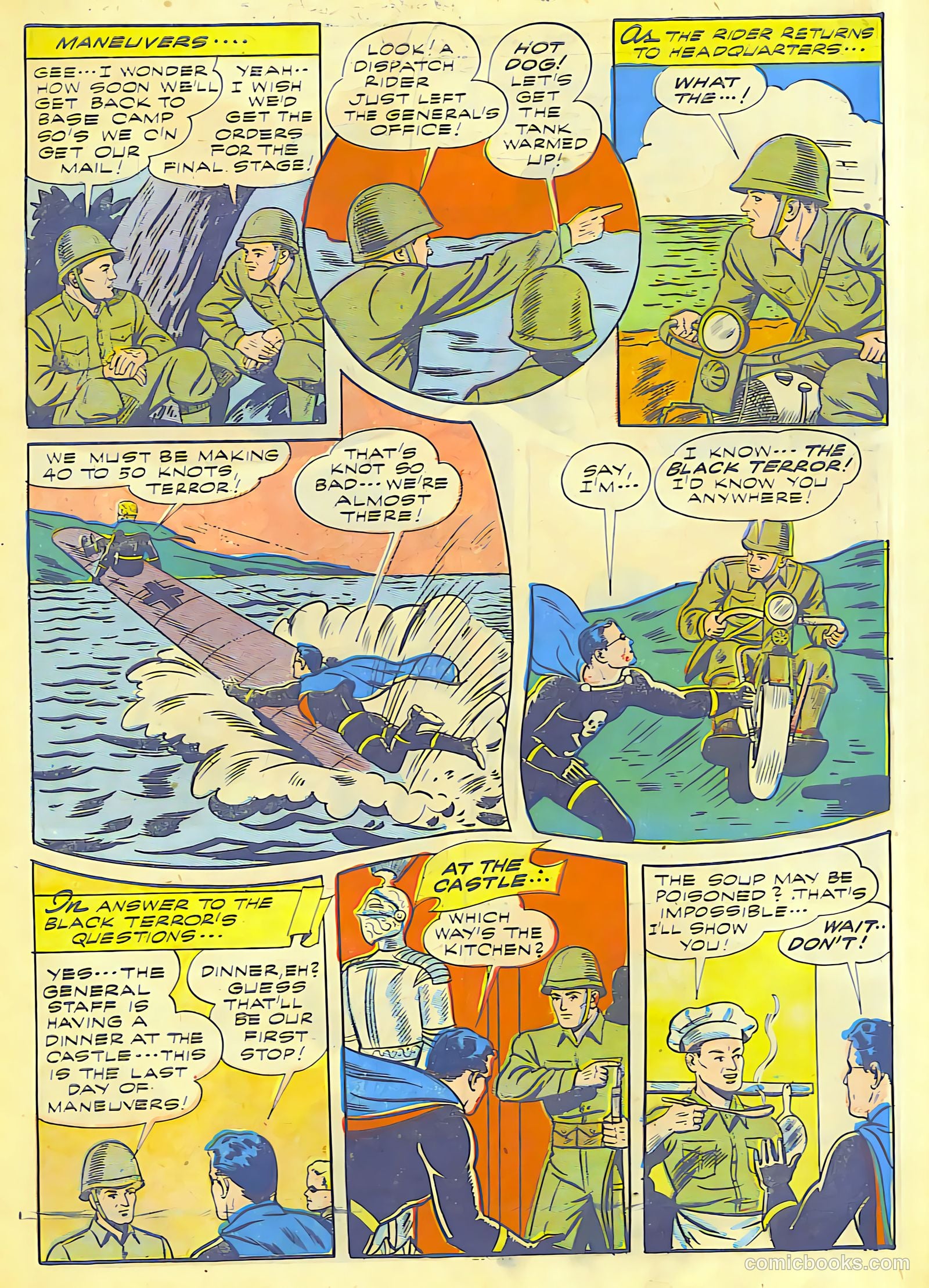 Exciting Comics #28 (1943) — page 10 of 54