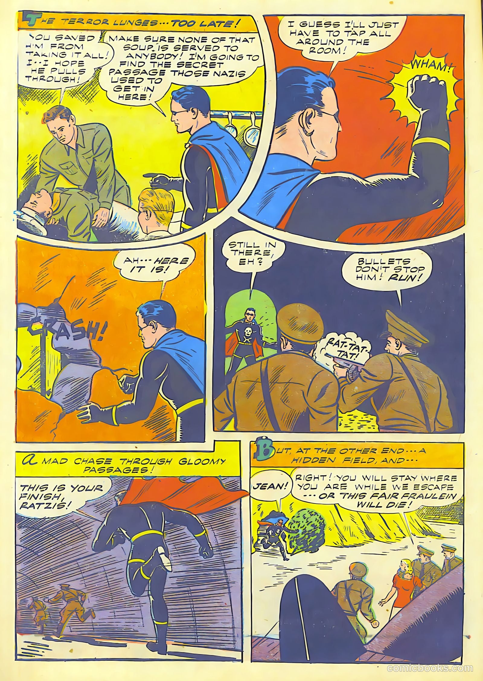 Exciting Comics #28 (1943) — page 11 of 54