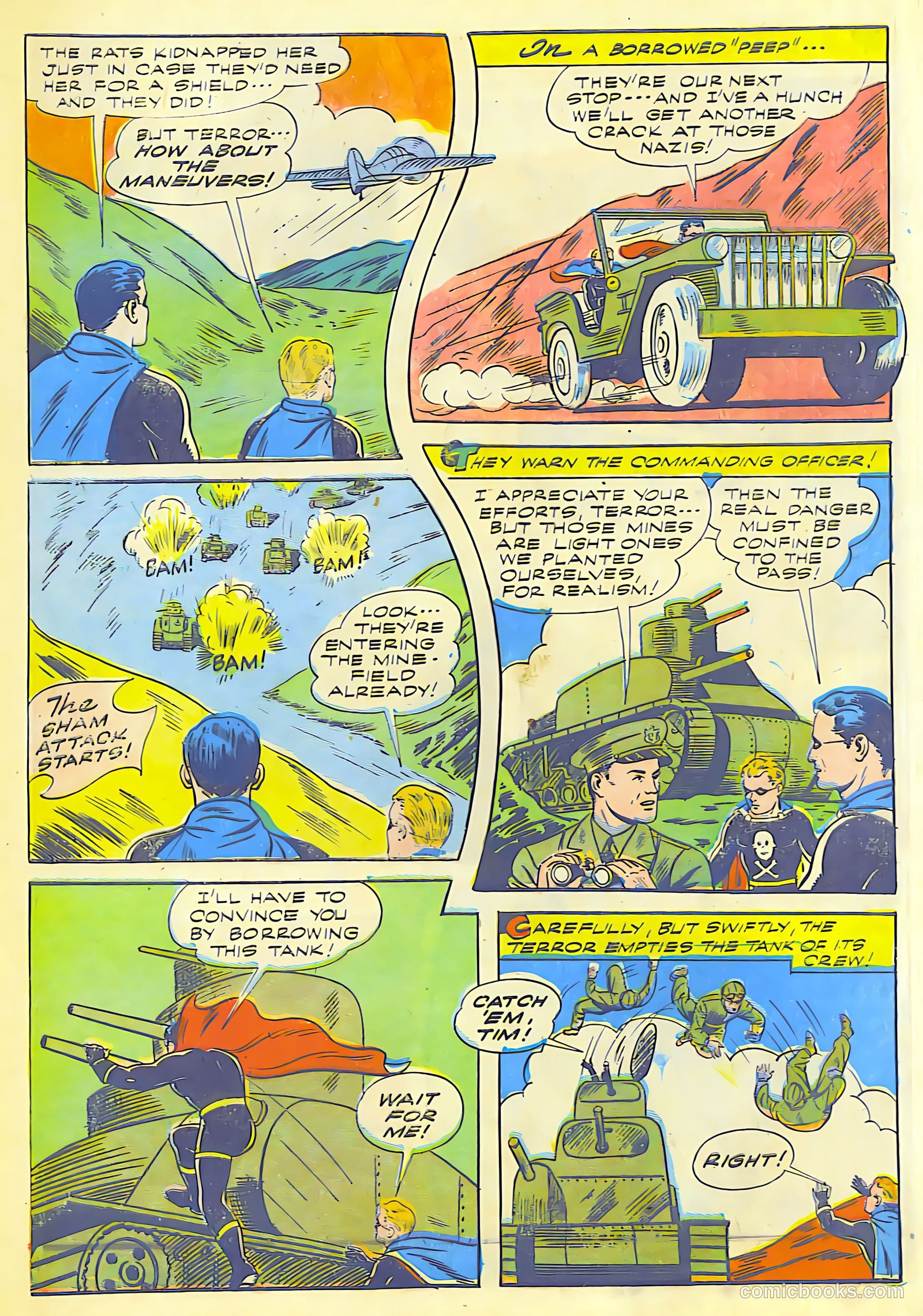 Exciting Comics #28 (1943) — page 12 of 54
