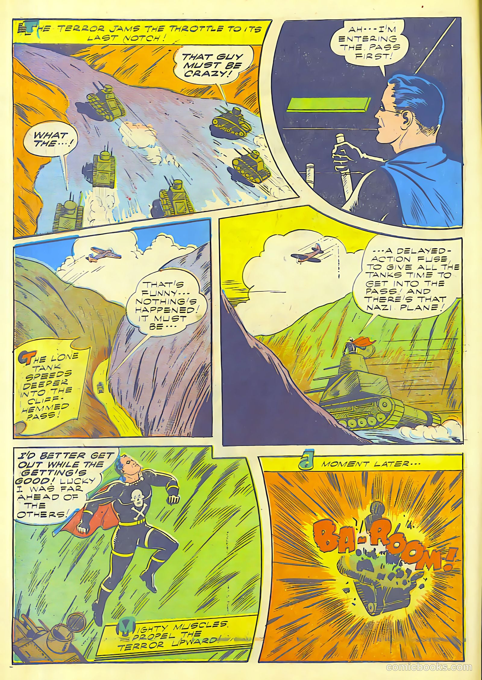 Exciting Comics #28 (1943) — page 13 of 54