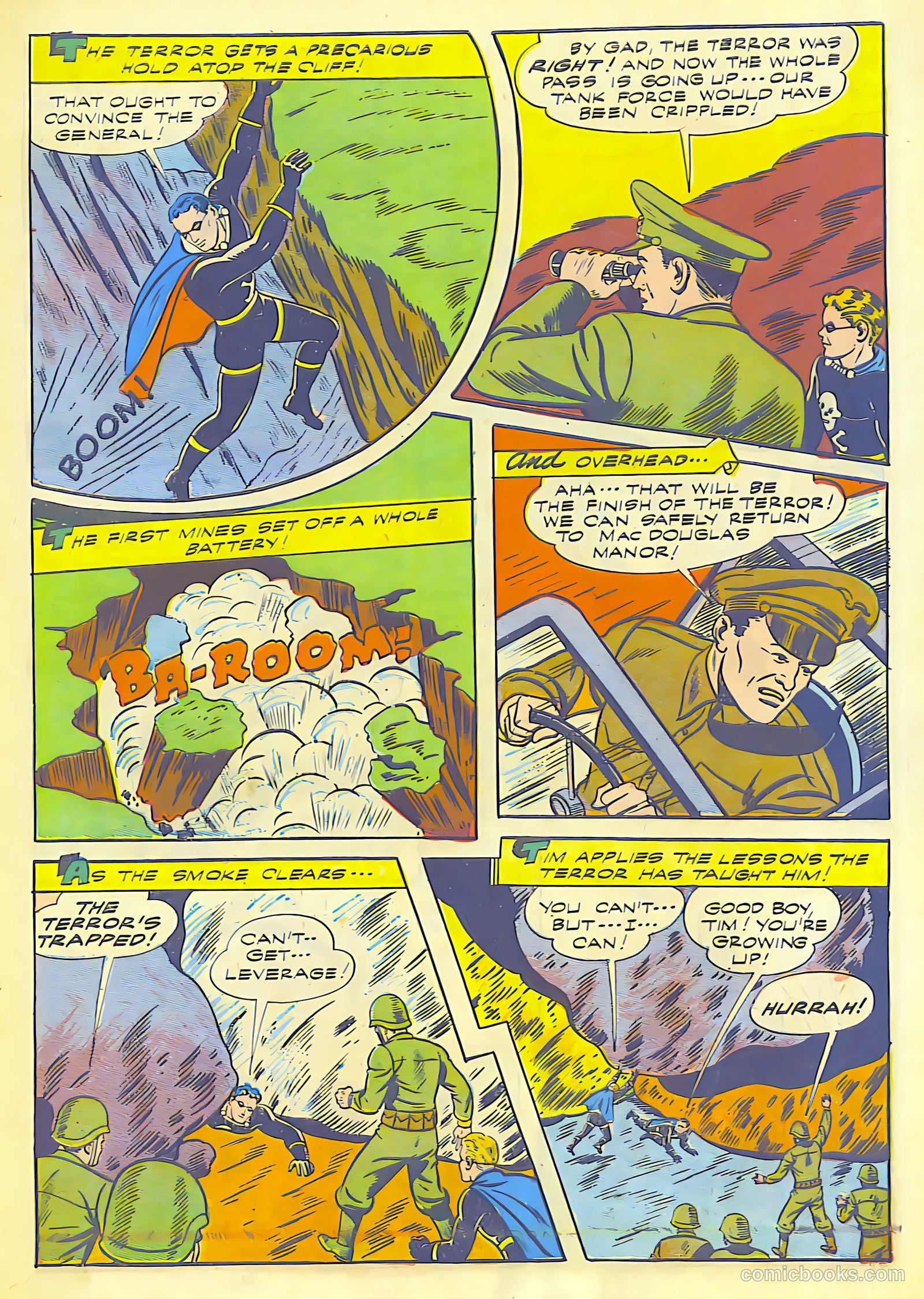 Exciting Comics #28 (1943) — page 14 of 54