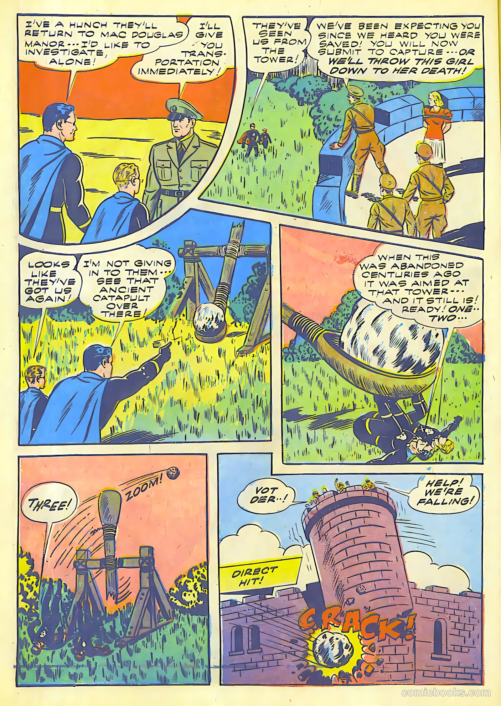 Exciting Comics #28 (1943) — page 15 of 54