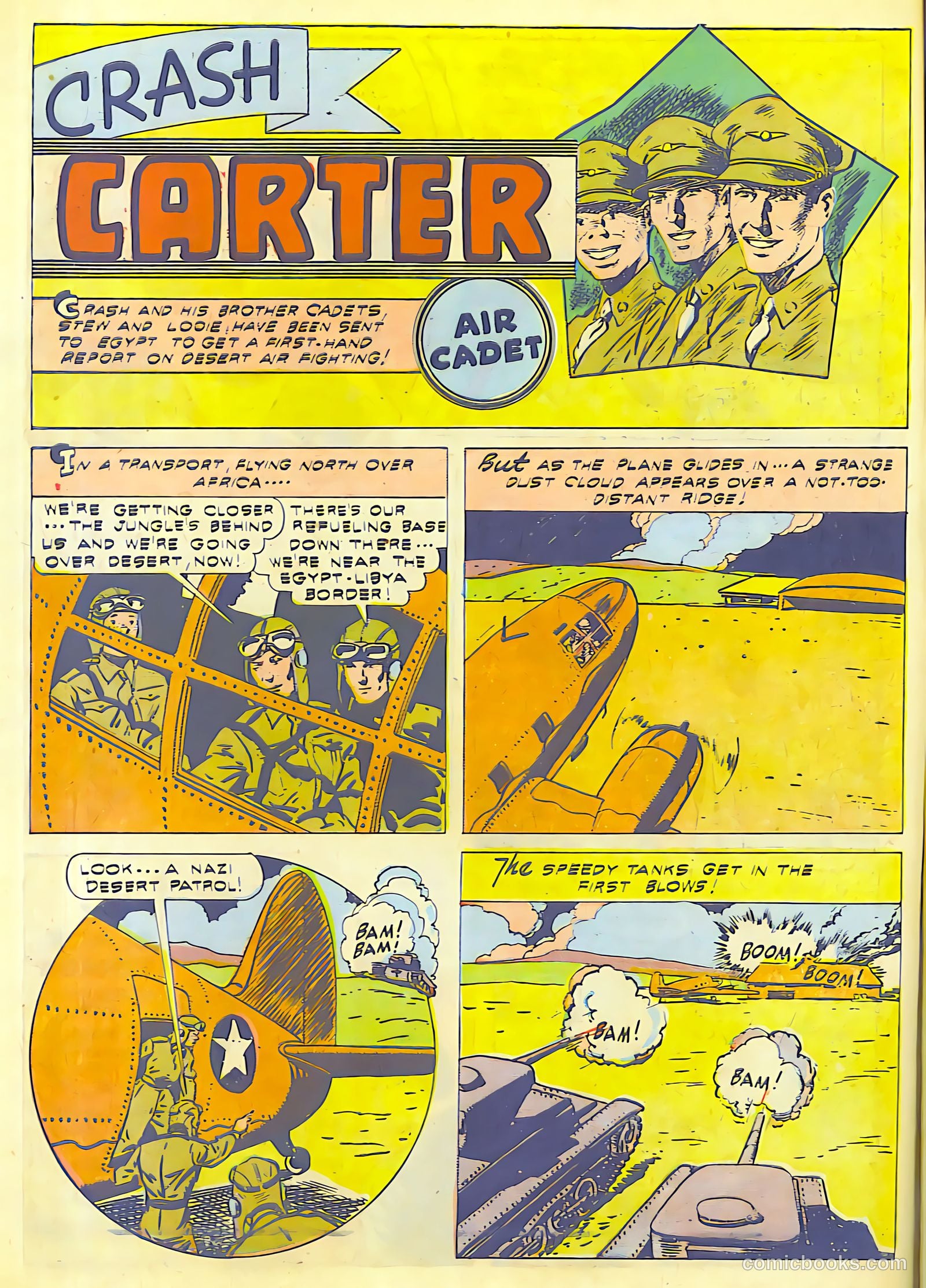 Exciting Comics #28 (1943) — page 17 of 54