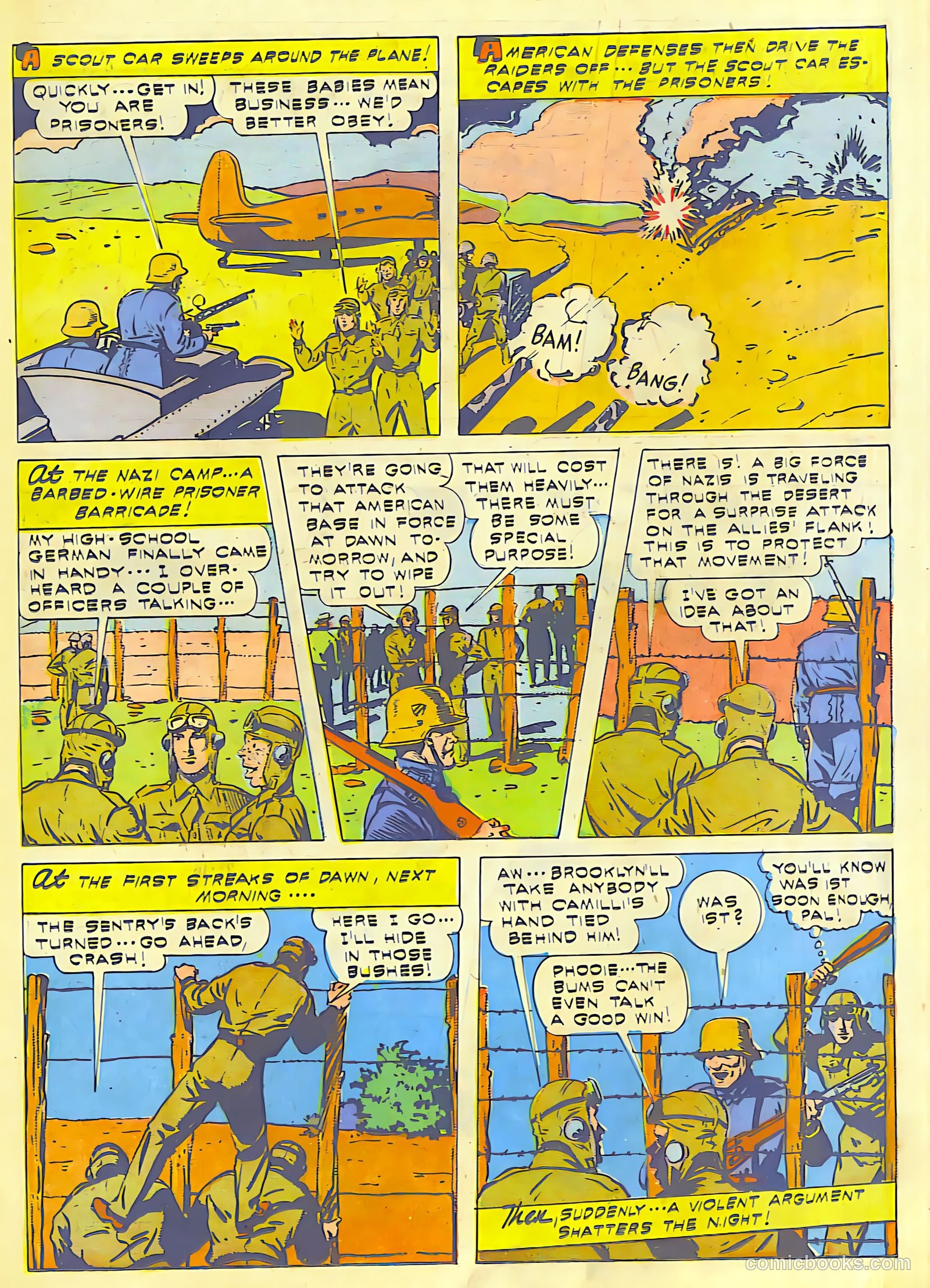 Exciting Comics #28 (1943) — page 18 of 54