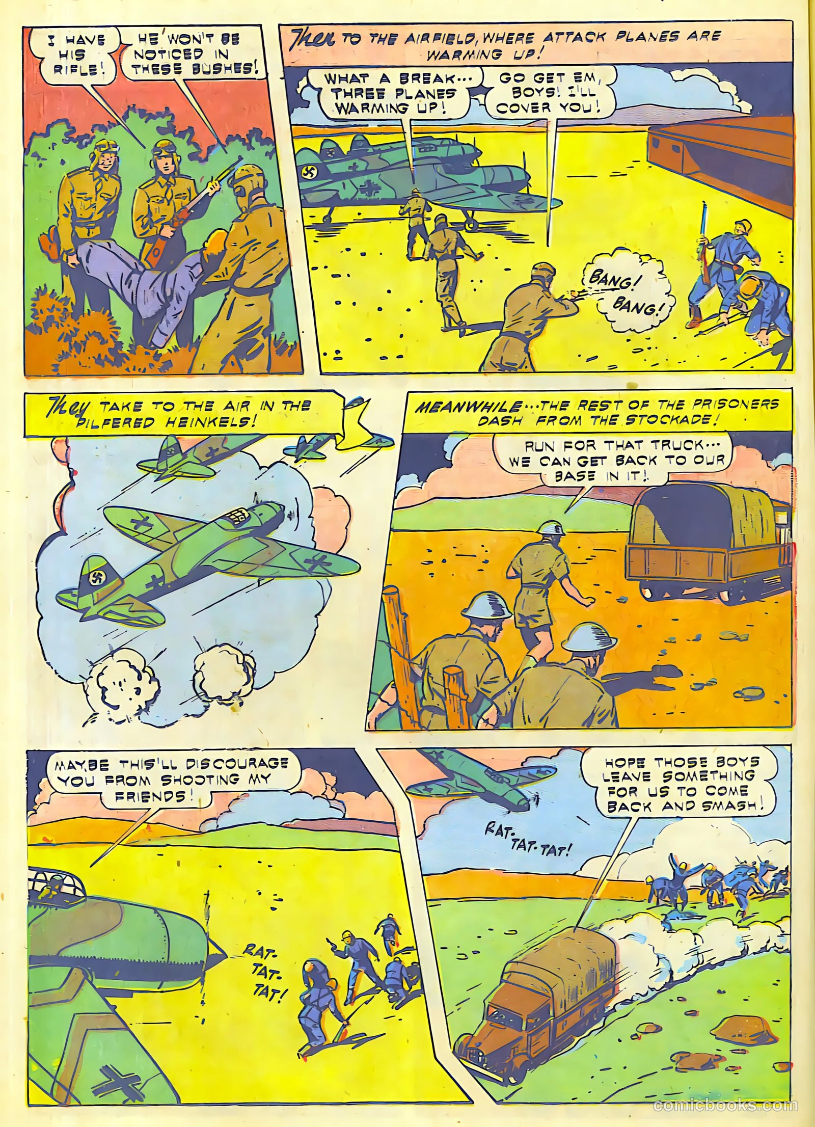 Exciting Comics #28 (1943) — page 19 of 54
