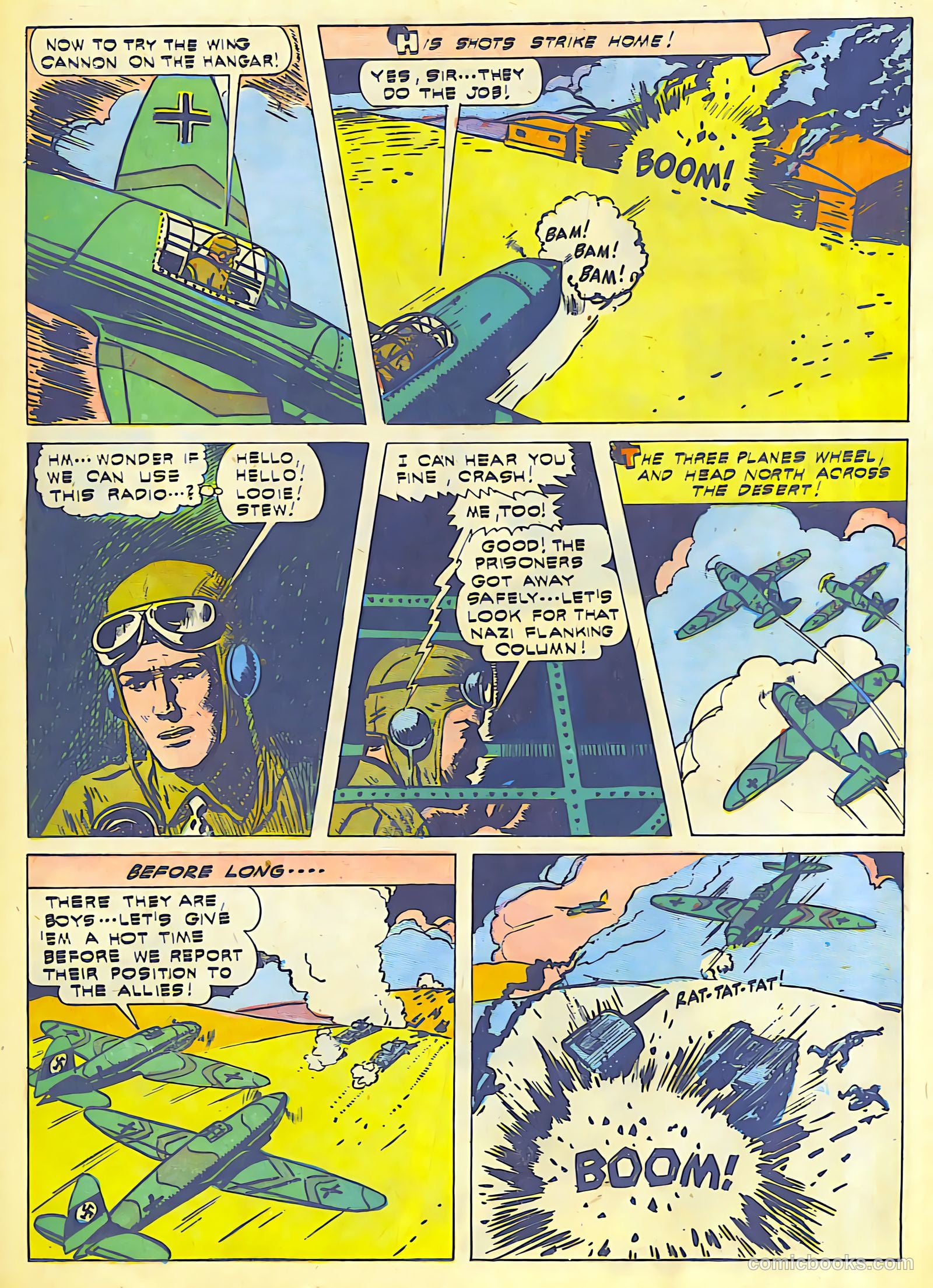 Exciting Comics #28 (1943) — page 20 of 54
