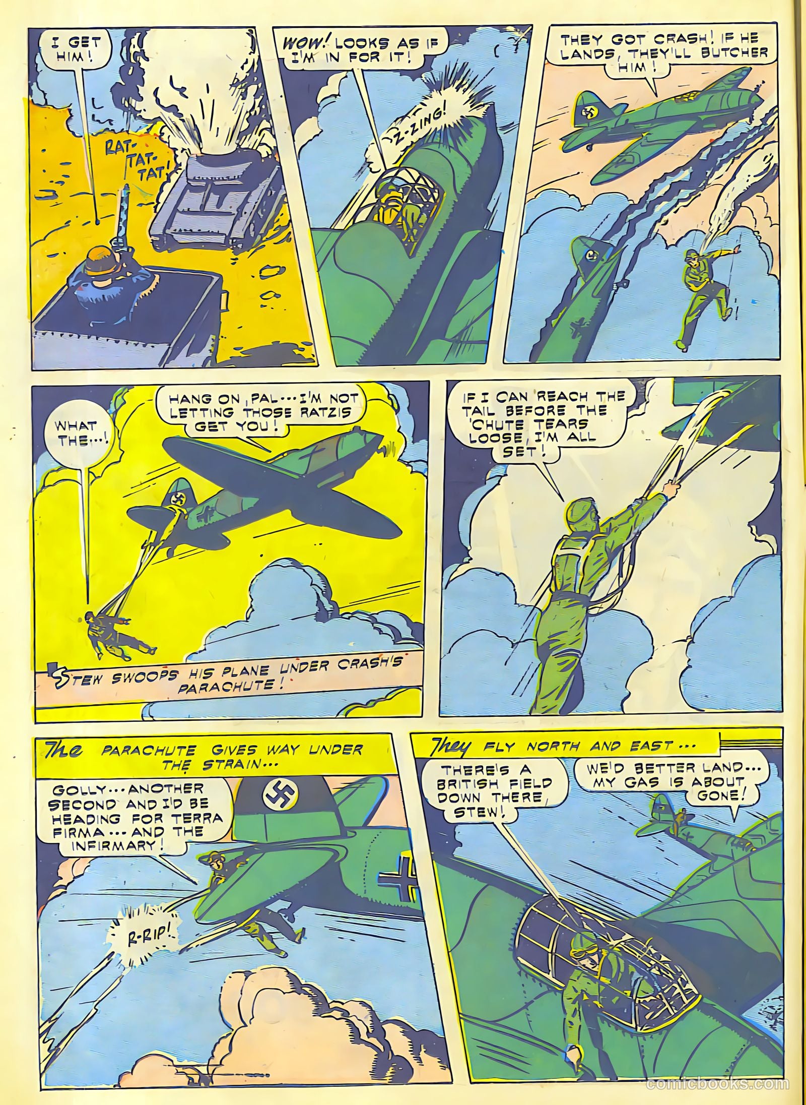 Exciting Comics #28 (1943) — page 21 of 54