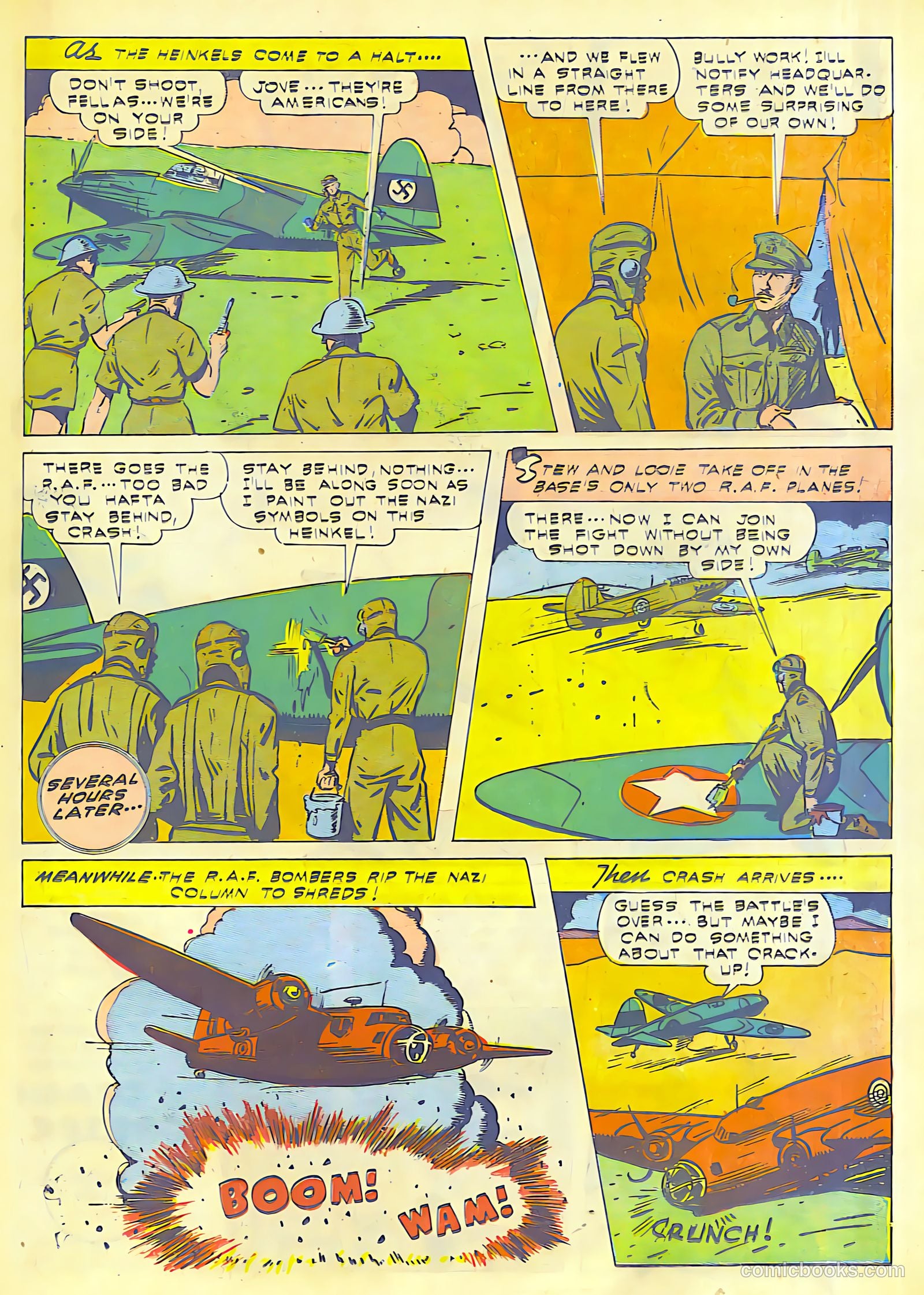 Exciting Comics #28 (1943) — page 22 of 54
