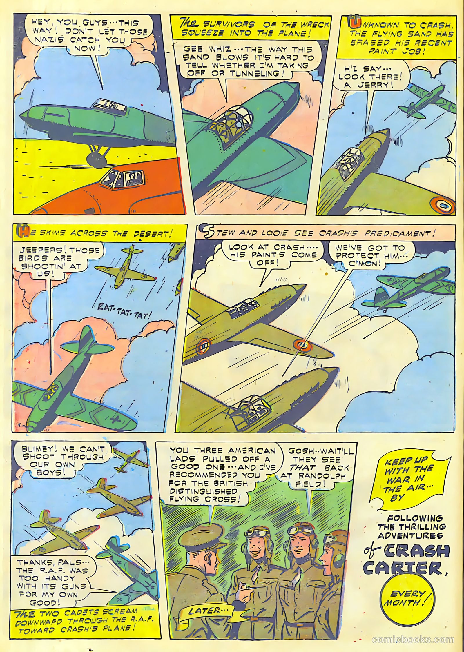 Exciting Comics #28 (1943) — page 23 of 54