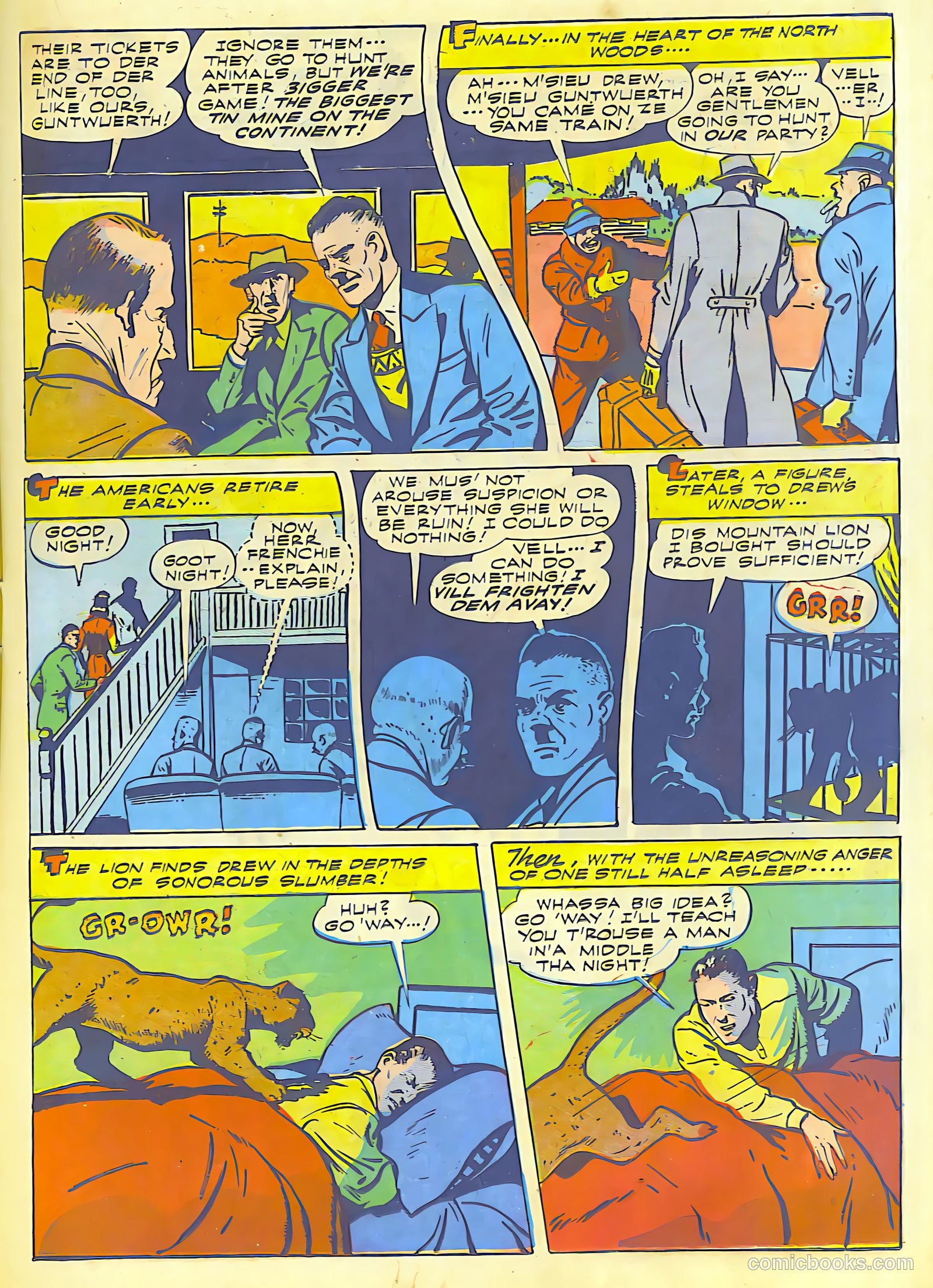 Exciting Comics #28 (1943) — page 25 of 54