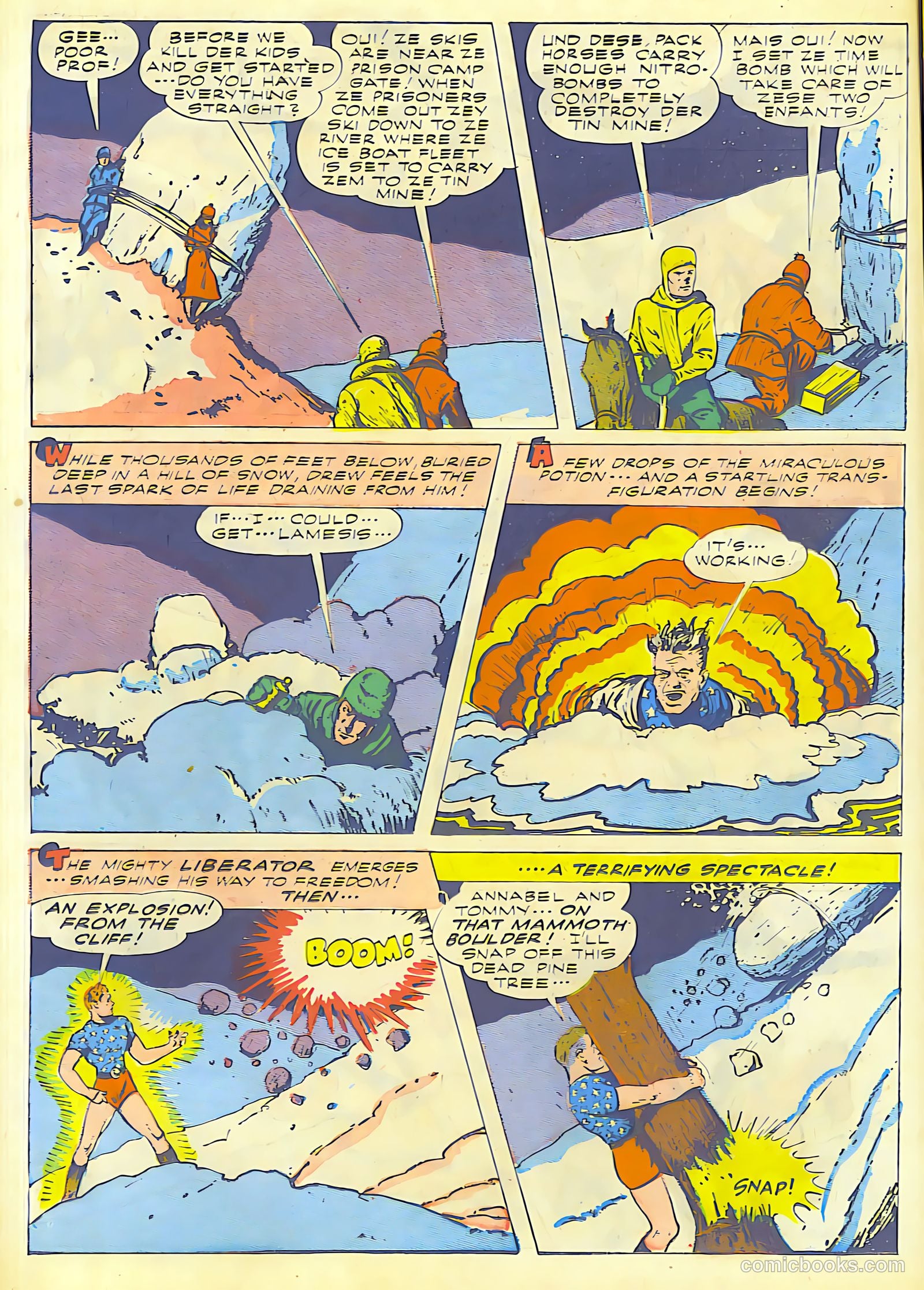 Exciting Comics #28 (1943) — page 28 of 54