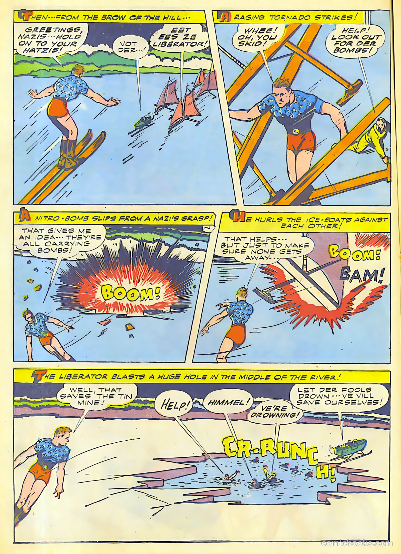 Exciting Comics #28 (1943) — page 30 of 54