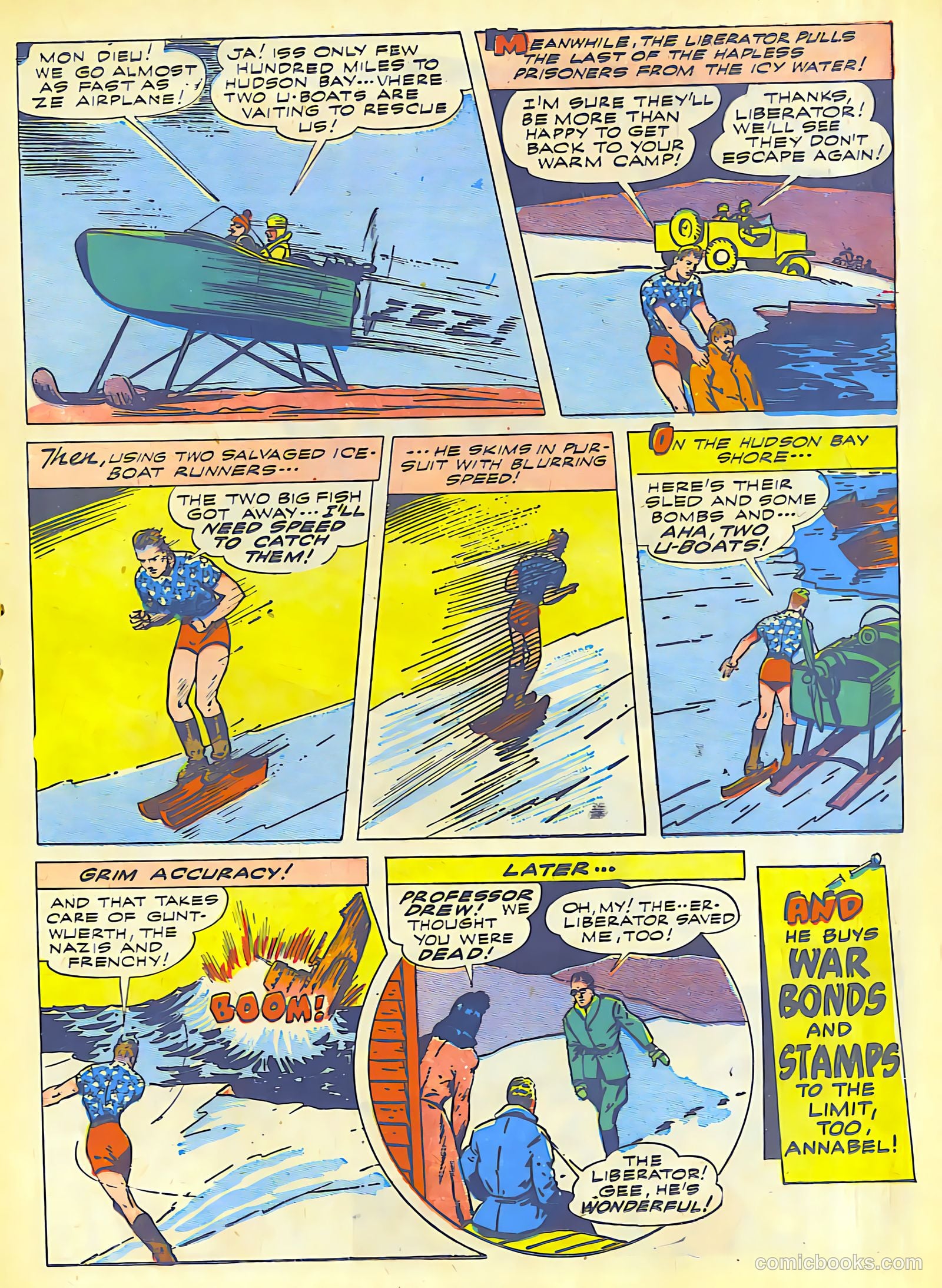 Exciting Comics #28 (1943) — page 31 of 54