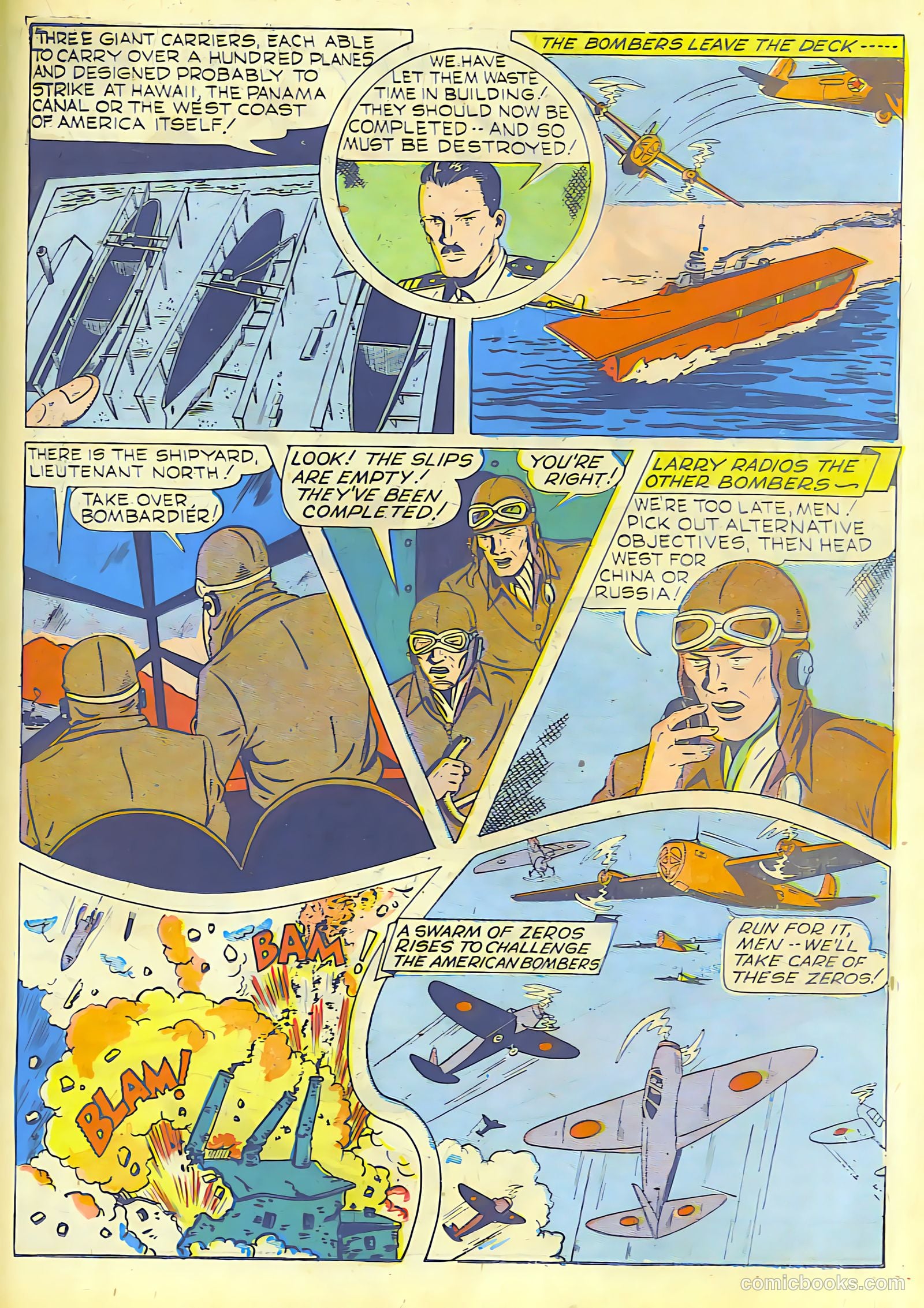 Exciting Comics #28 (1943) — page 33 of 54