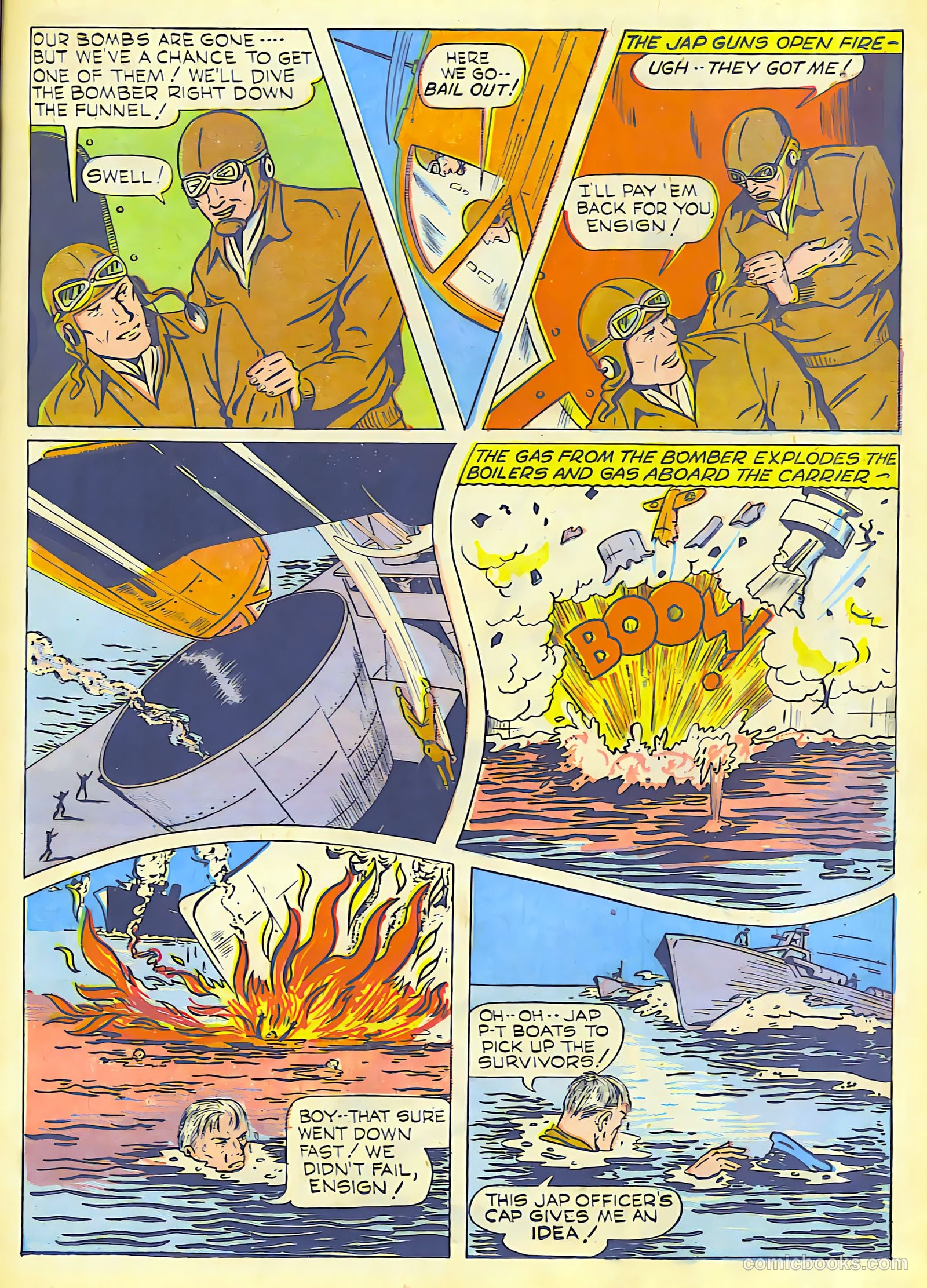 Exciting Comics #28 (1943) — page 35 of 54