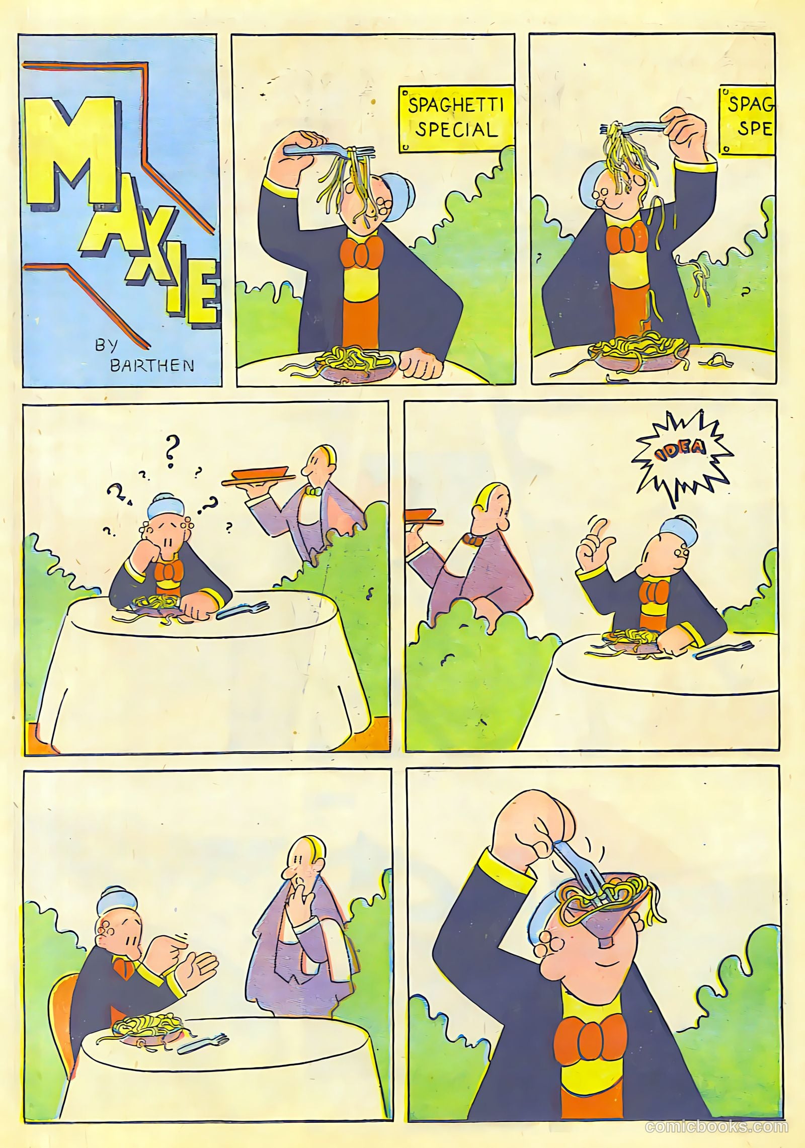 Exciting Comics #28 (1943) — page 38 of 54