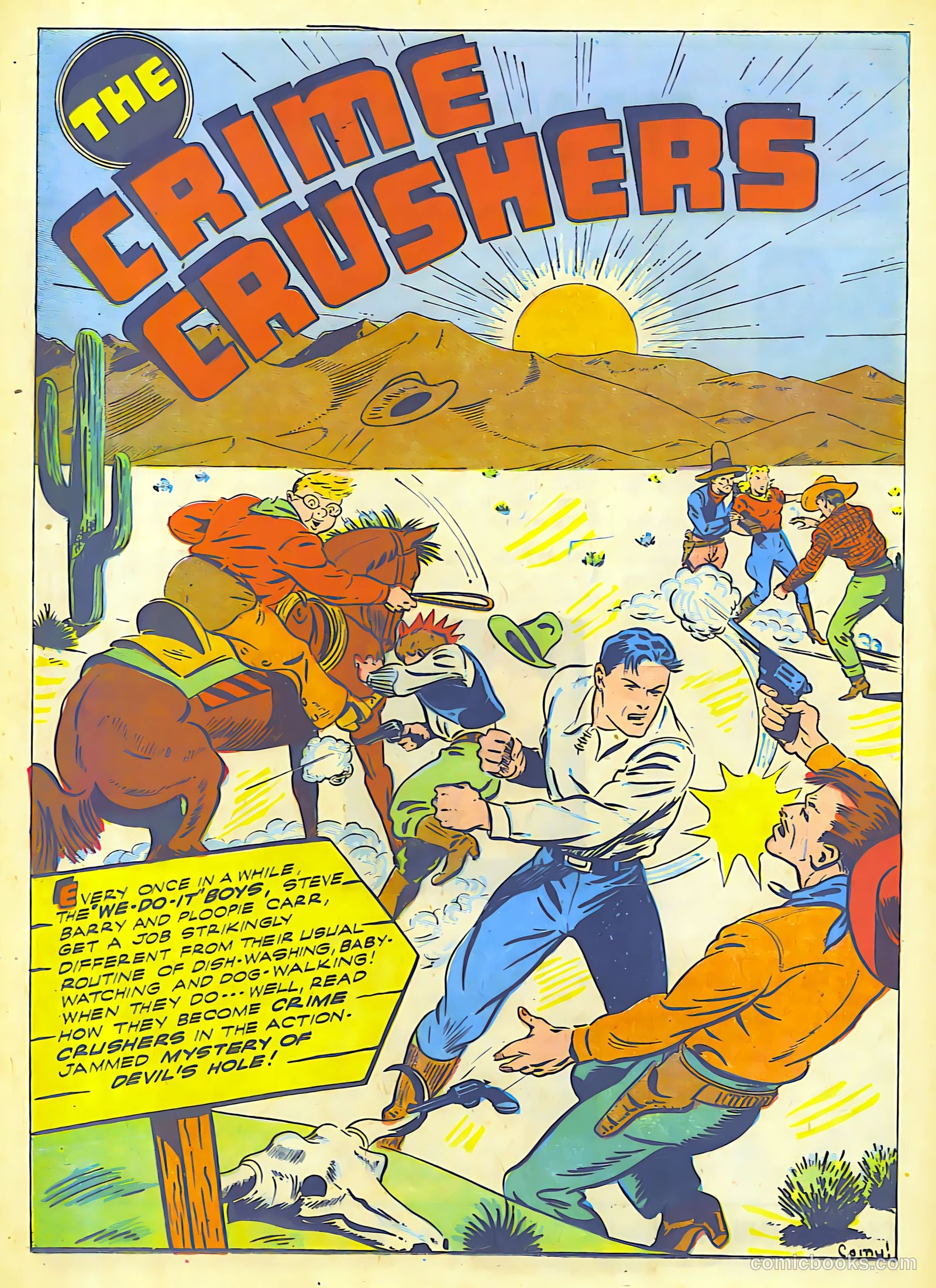 Exciting Comics #28 (1943) — page 39 of 54