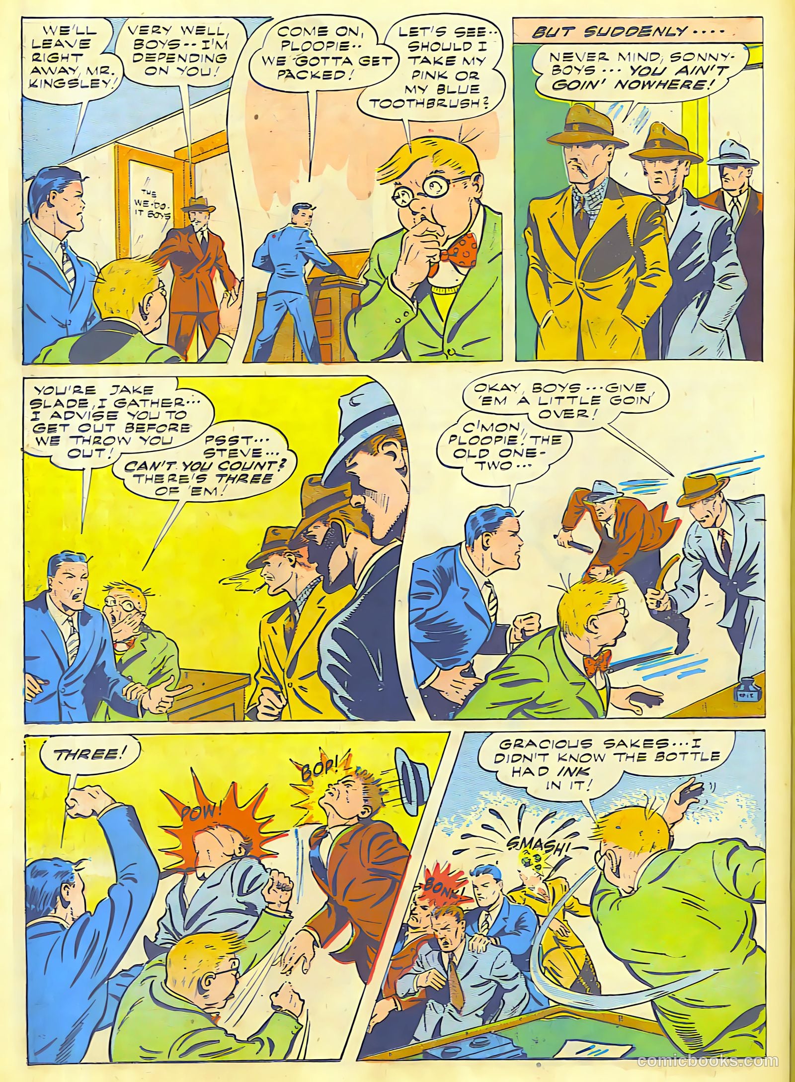 Exciting Comics #28 (1943) — page 41 of 54