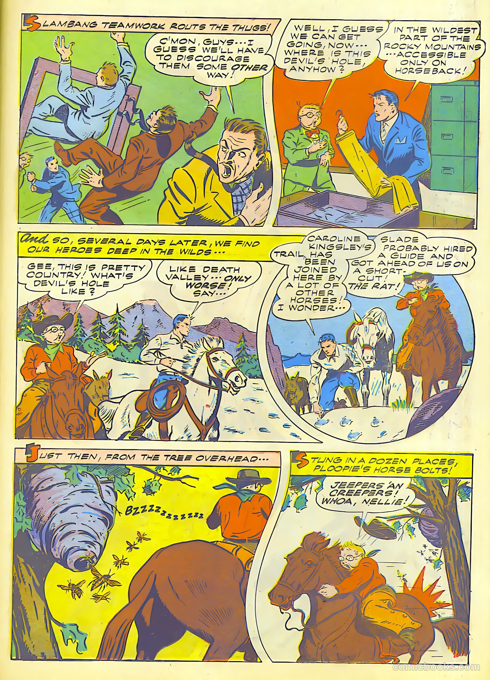 Exciting Comics #28 (1943) — page 42 of 54