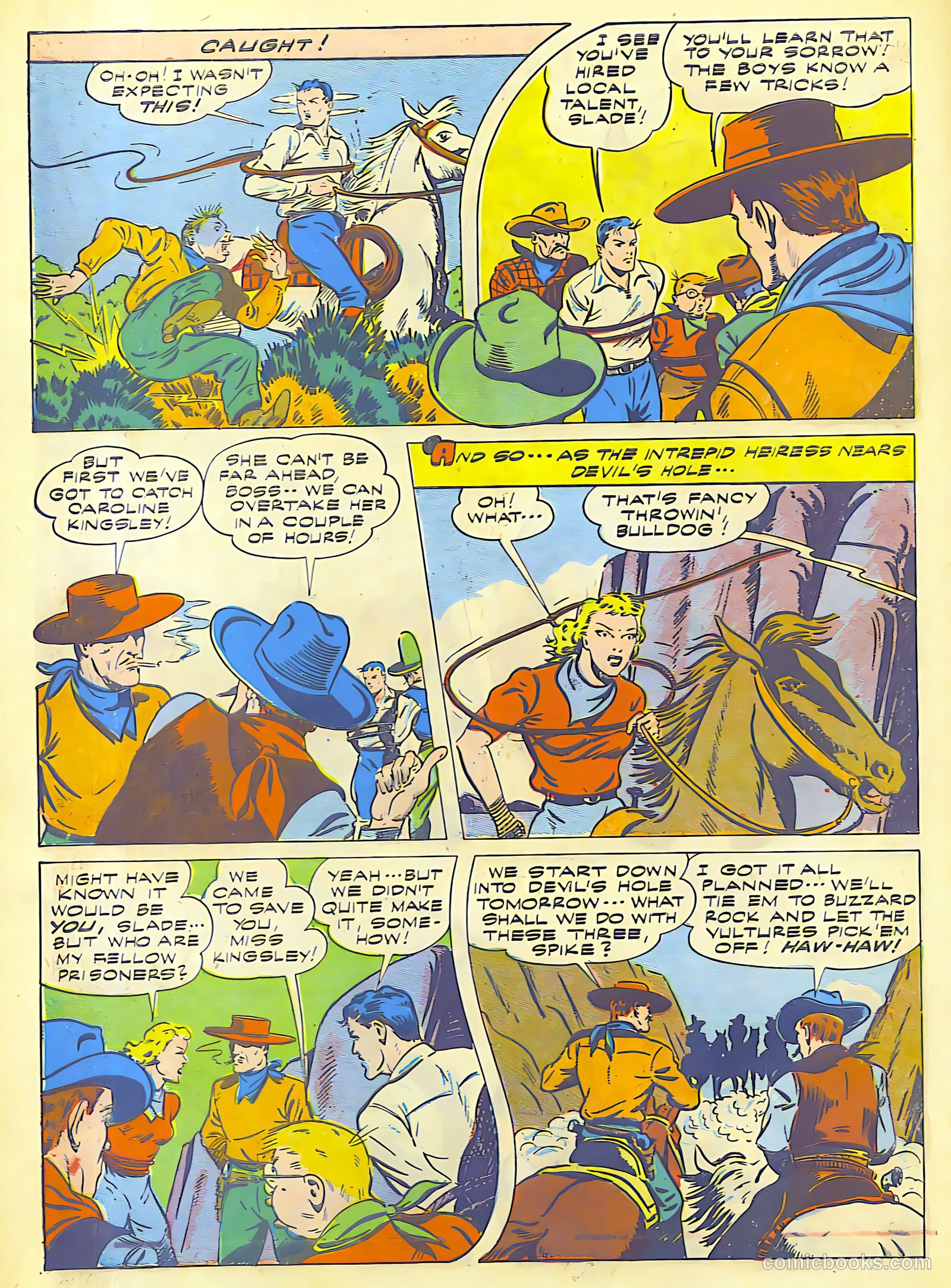 Exciting Comics #28 (1943) — page 45 of 54