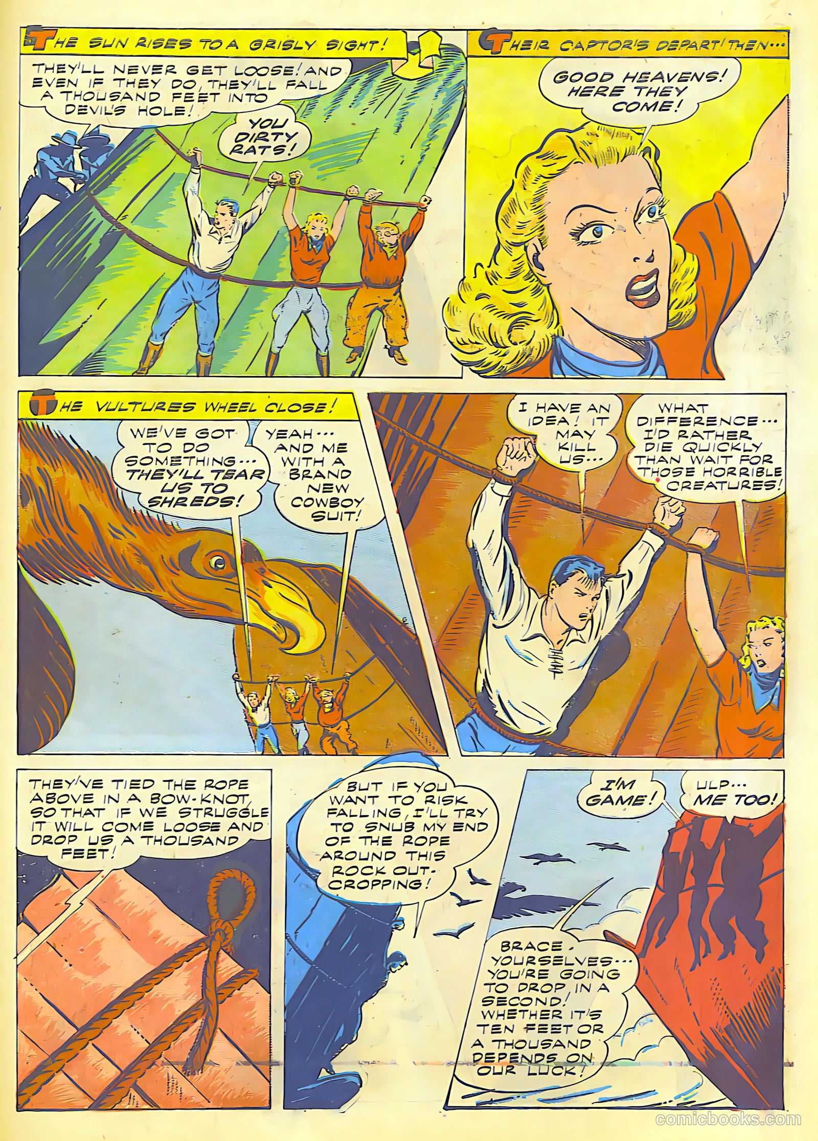 Exciting Comics #28 (1943) — page 46 of 54