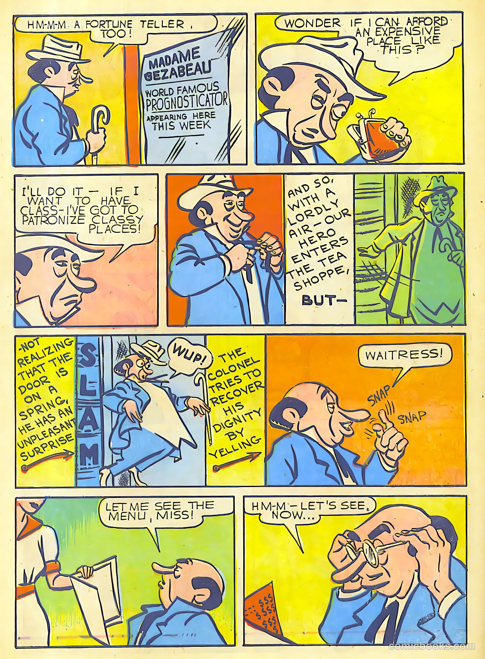 Exciting Comics #28 (1943) — page 52 of 54
