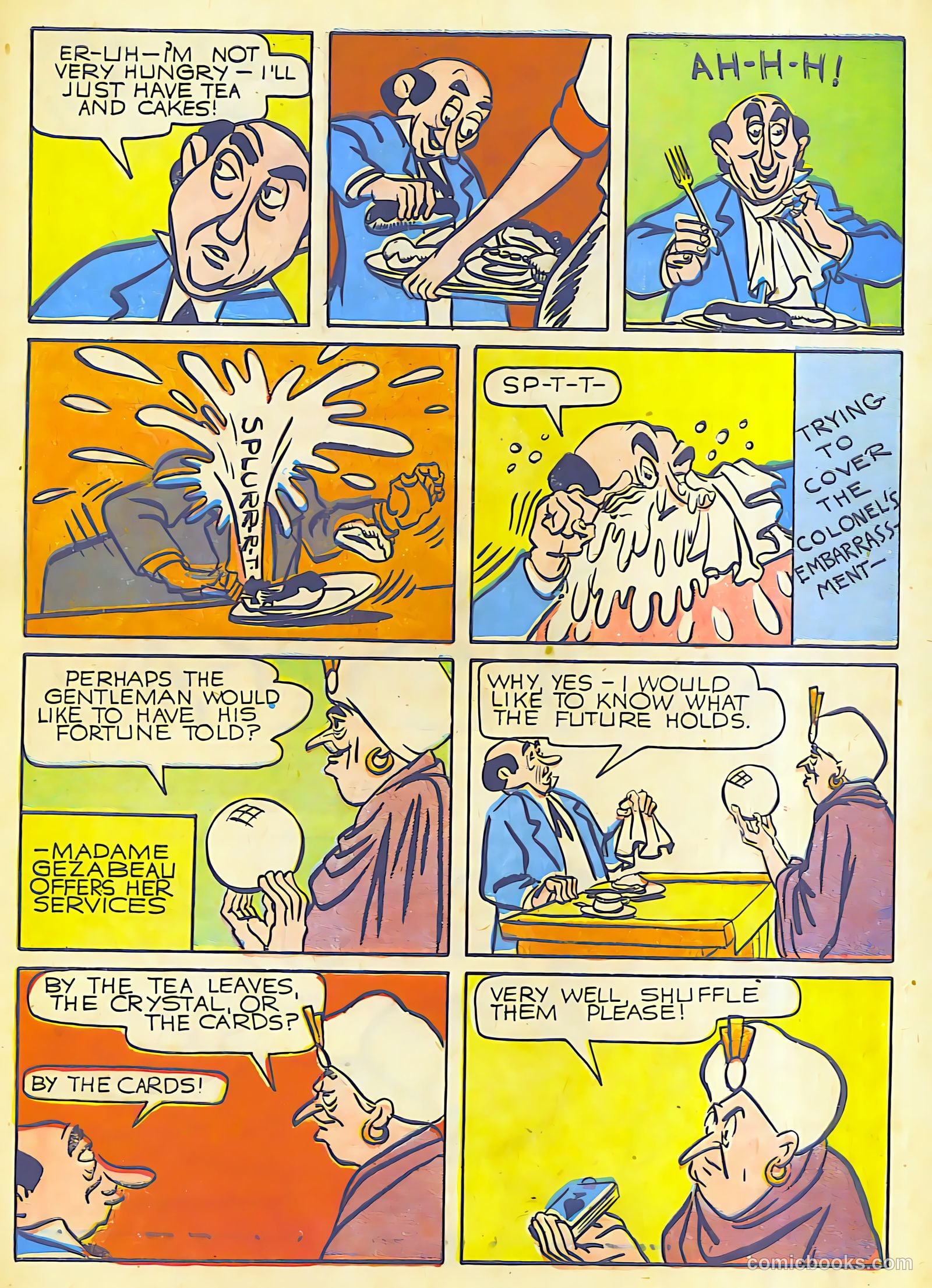 Exciting Comics #28 (1943) — page 53 of 54