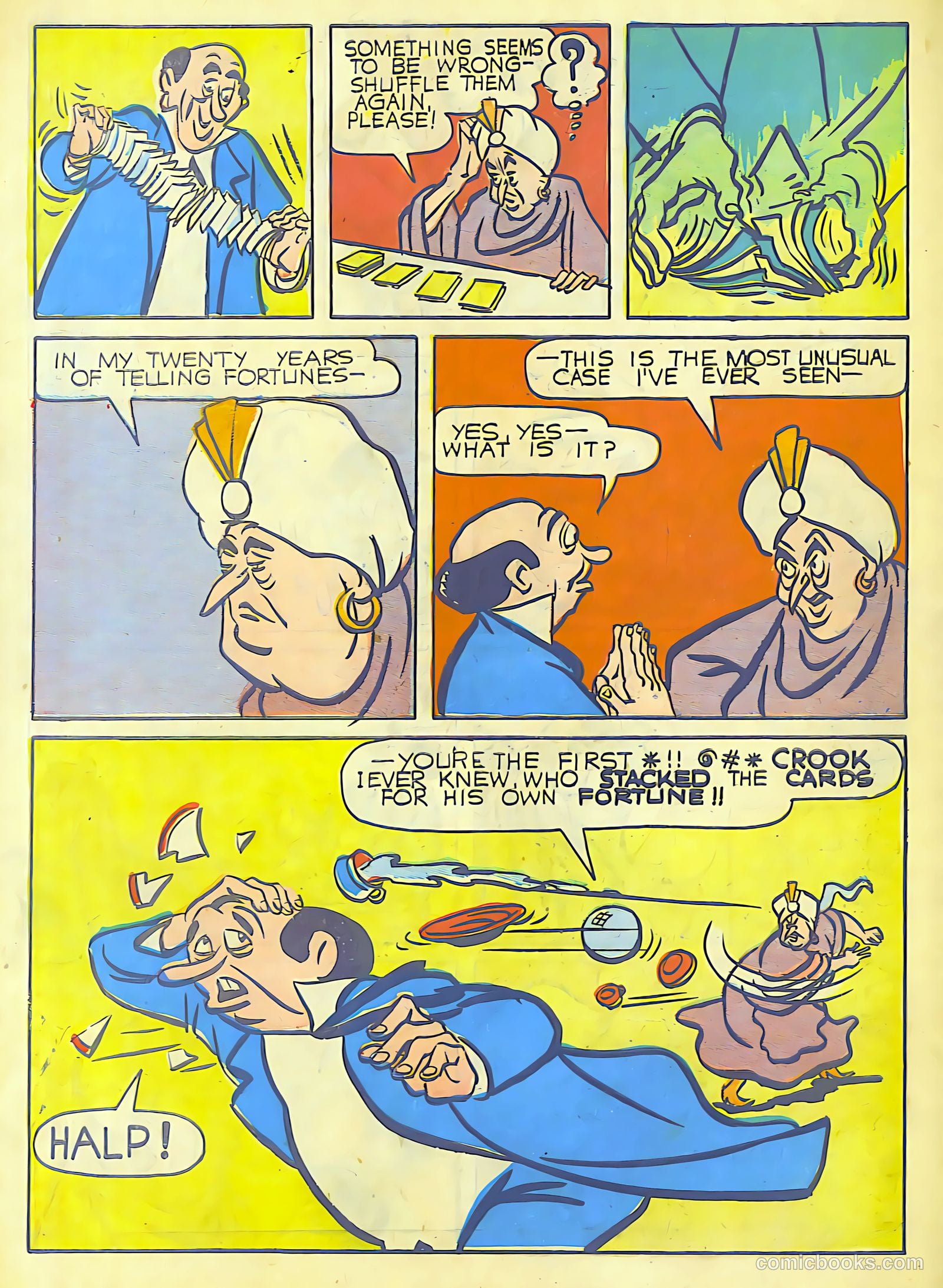 Exciting Comics #28 (1943) — page 54 of 54