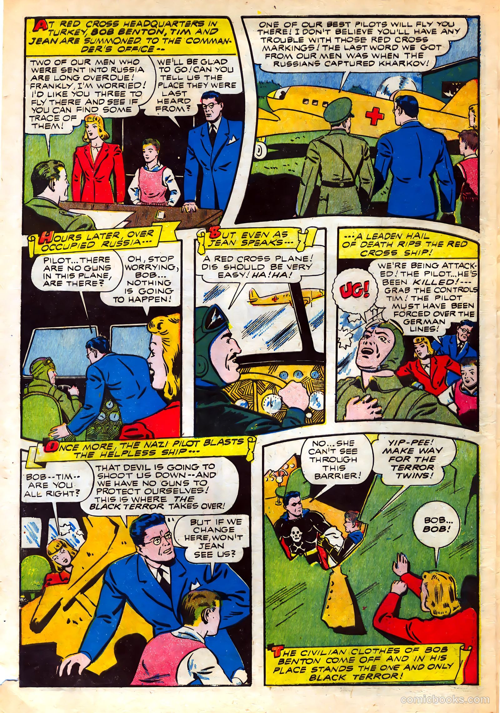 Exciting Comics #31 (1944) — page 4 of 61