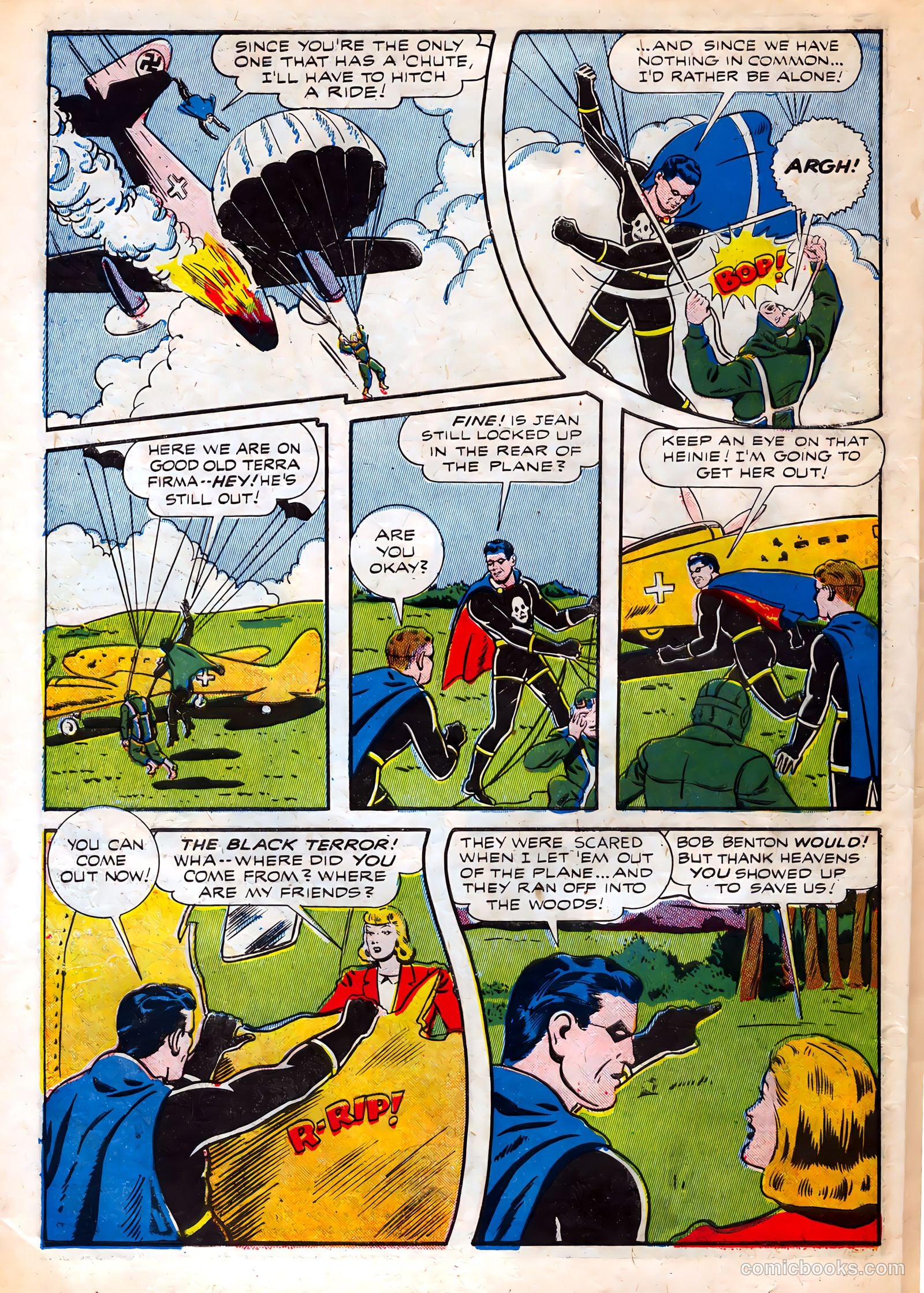 Exciting Comics #31 (1944) — page 6 of 61