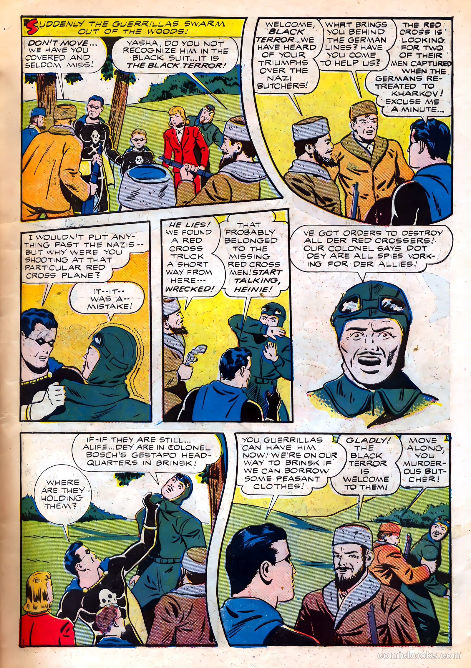 Exciting Comics #31 (1944) — page 7 of 61
