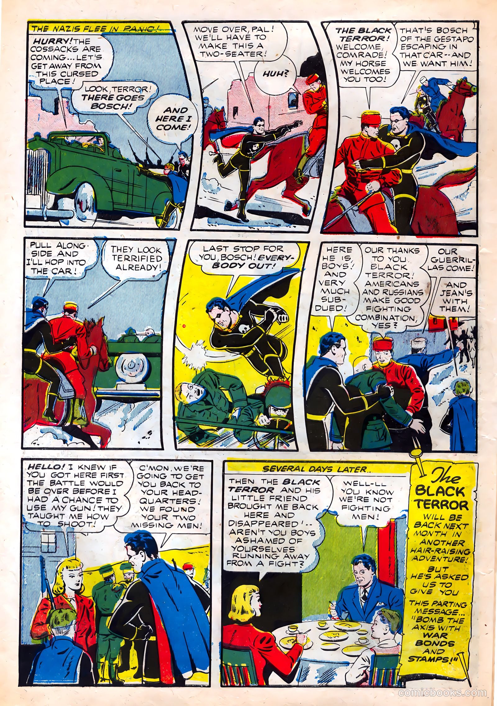 Exciting Comics #31 (1944) — page 14 of 61