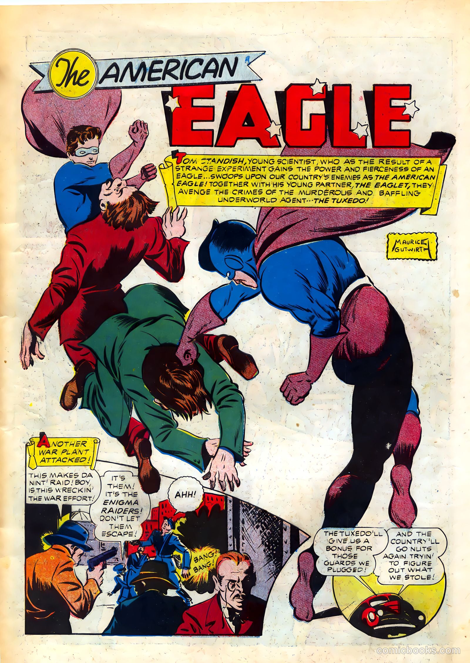 Exciting Comics #31 (1944) — page 15 of 61