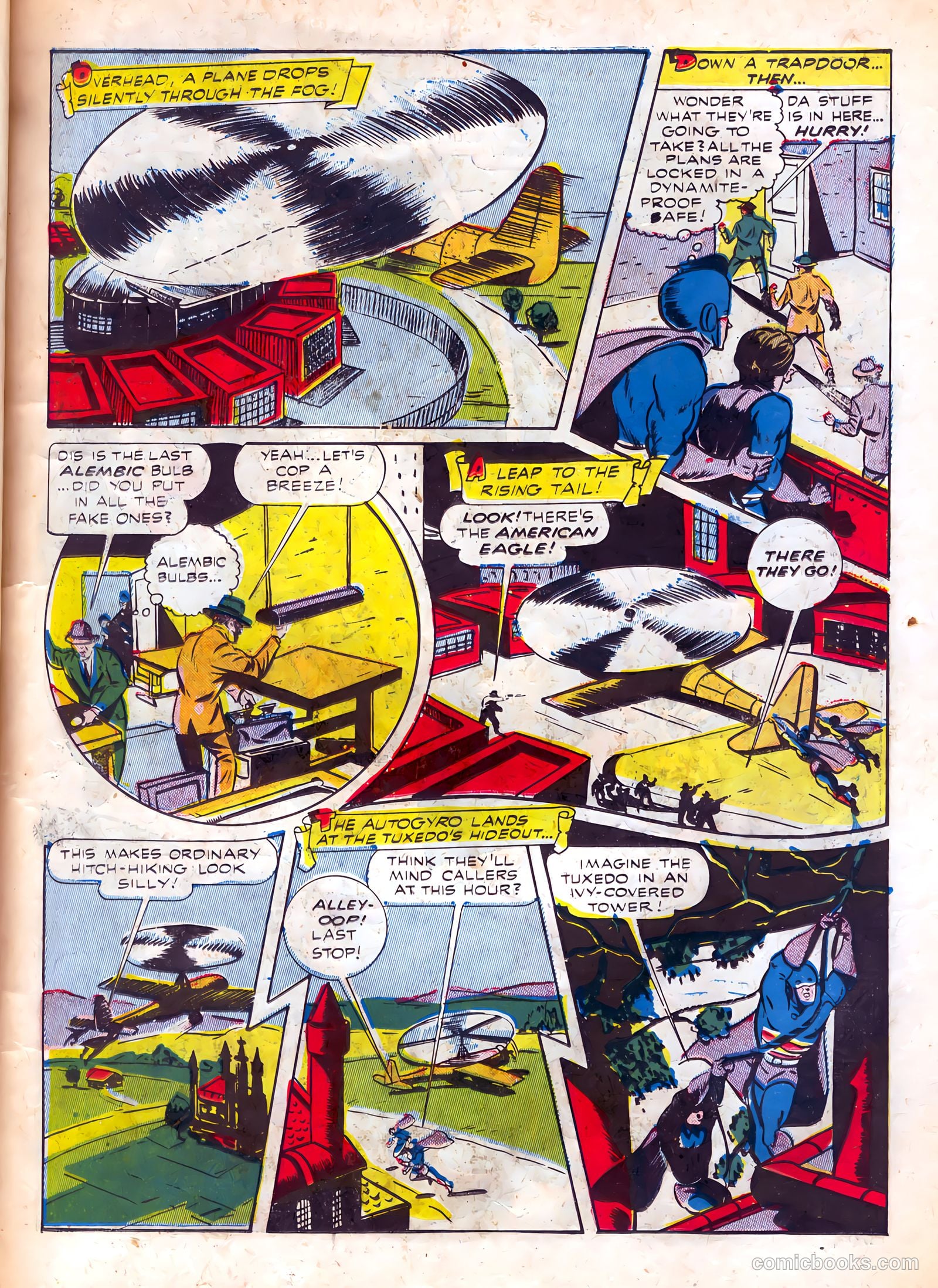 Exciting Comics #31 (1944) — page 19 of 61