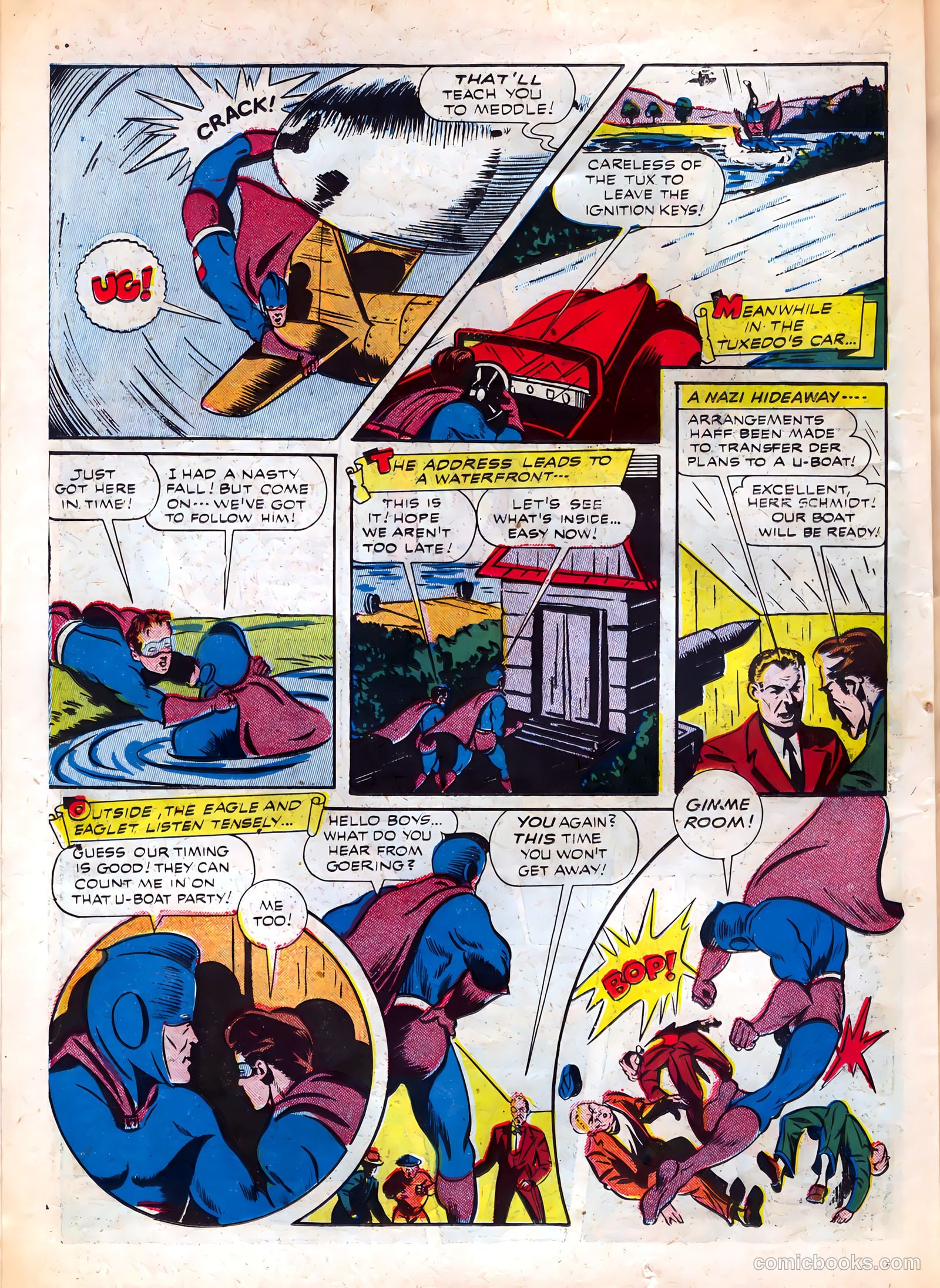 Exciting Comics #31 (1944) — page 22 of 61