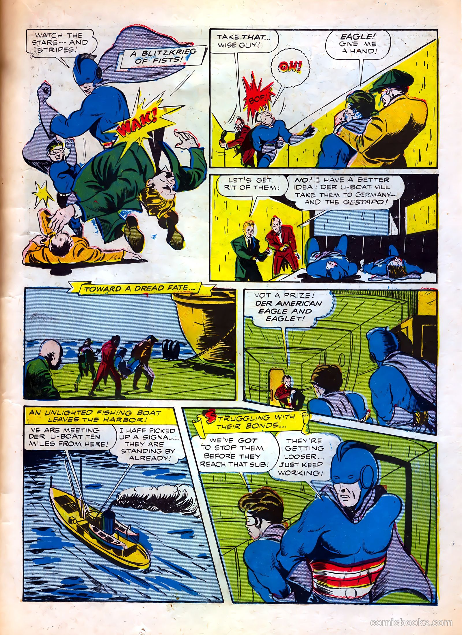 Exciting Comics #31 (1944) — page 23 of 61