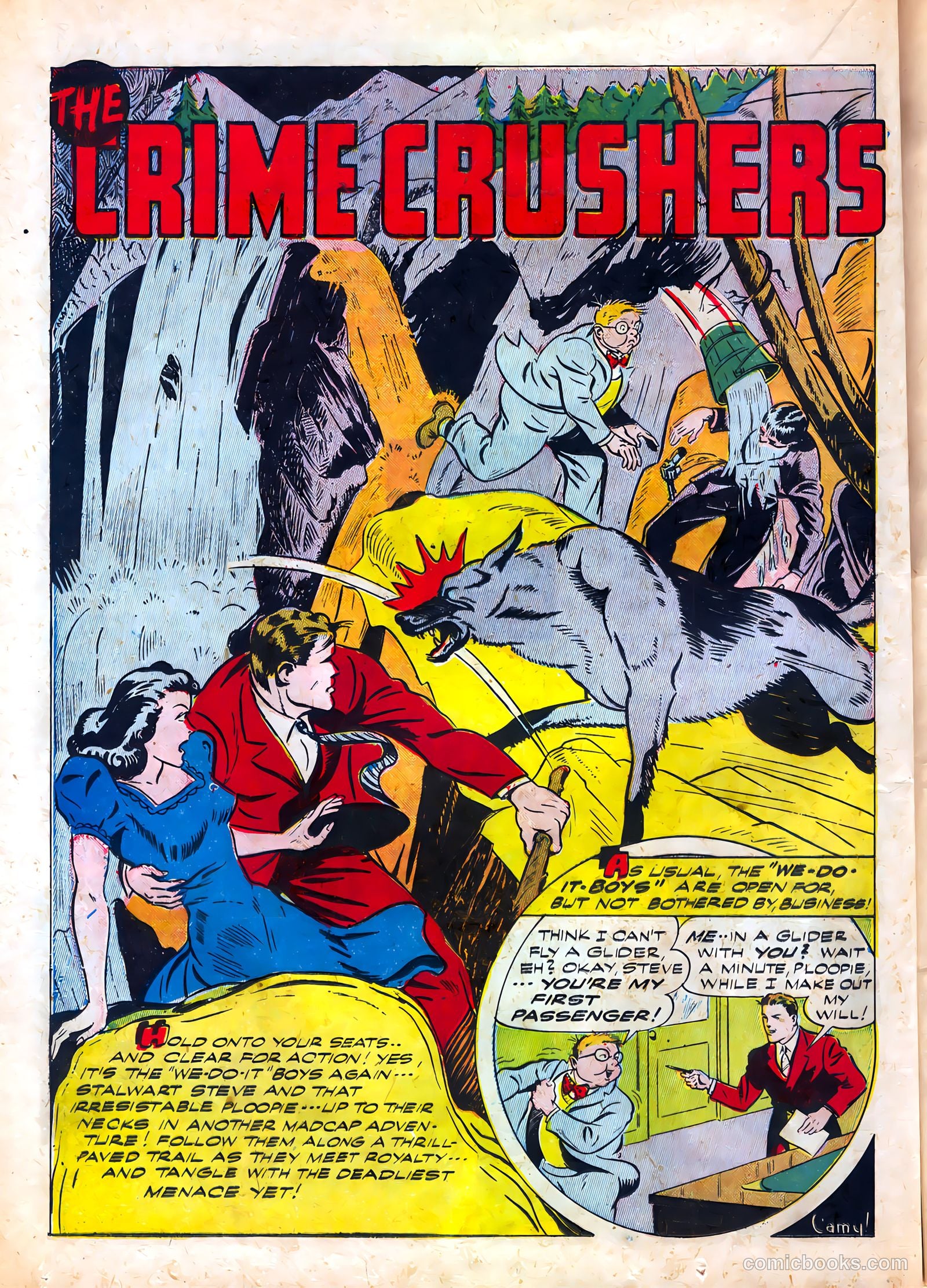 Exciting Comics #31 (1944) — page 28 of 61