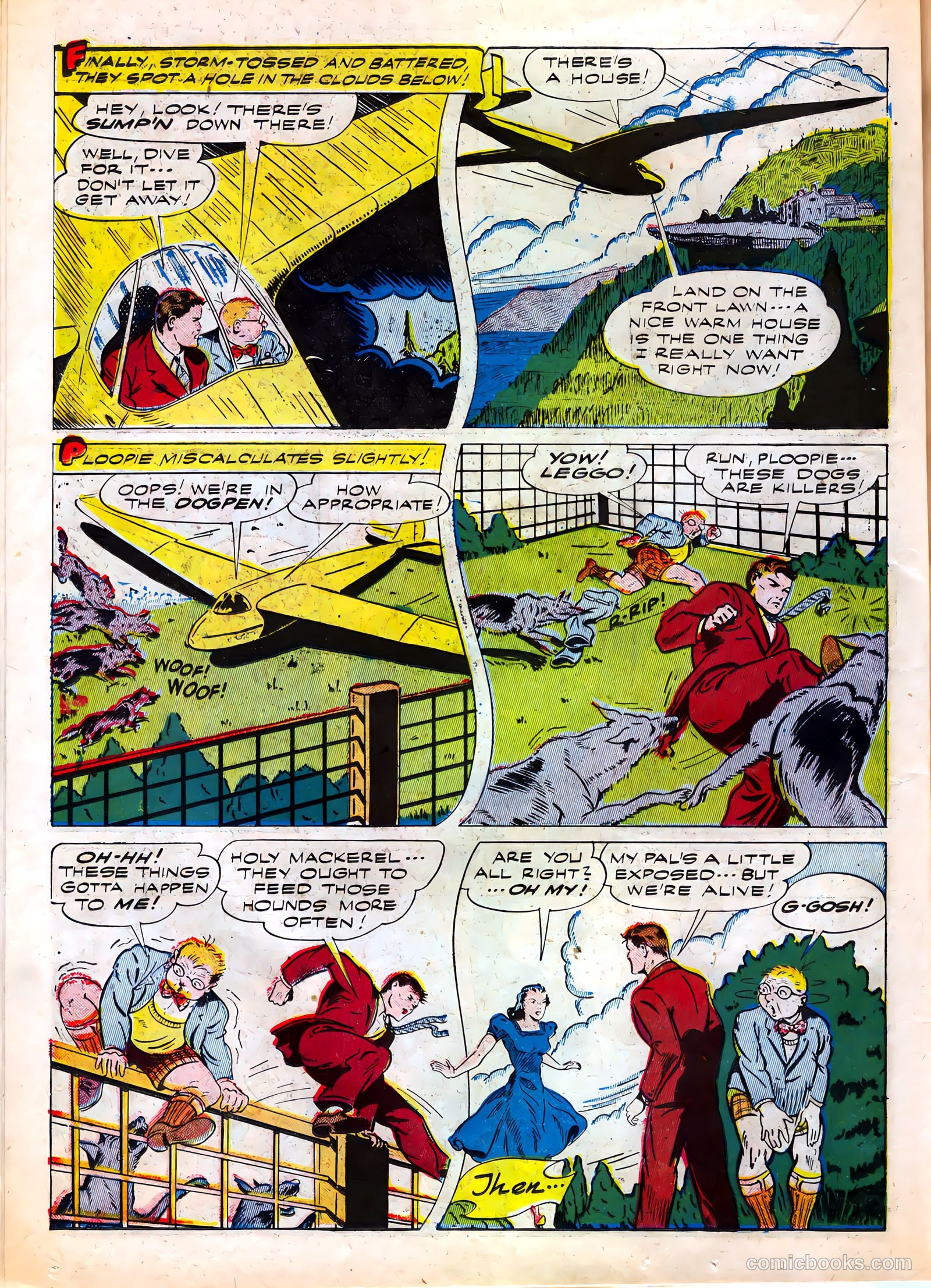 Exciting Comics #31 (1944) — page 30 of 61