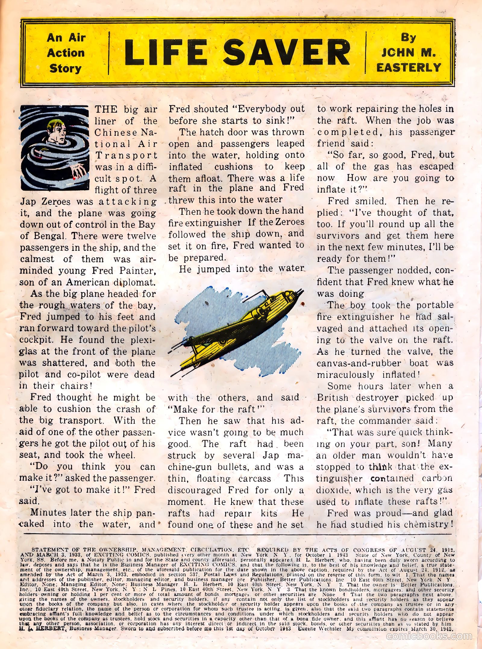 Exciting Comics #31 (1944) — page 49 of 61