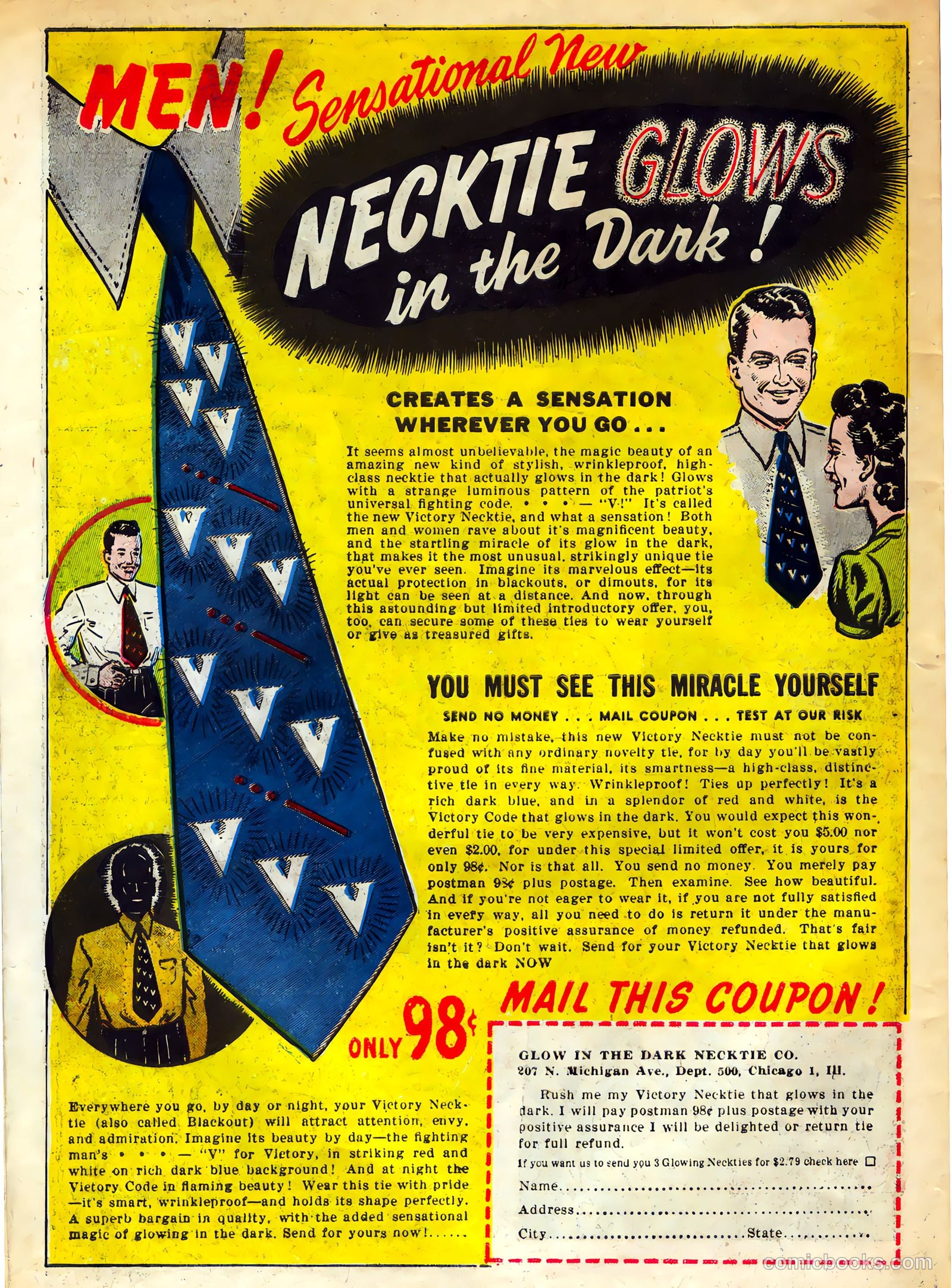 Exciting Comics #31 (1944) — page 58 of 61